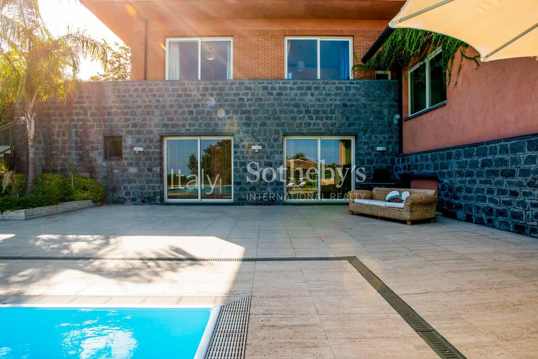 Sea view villa with pool on Etna's foothills - 24