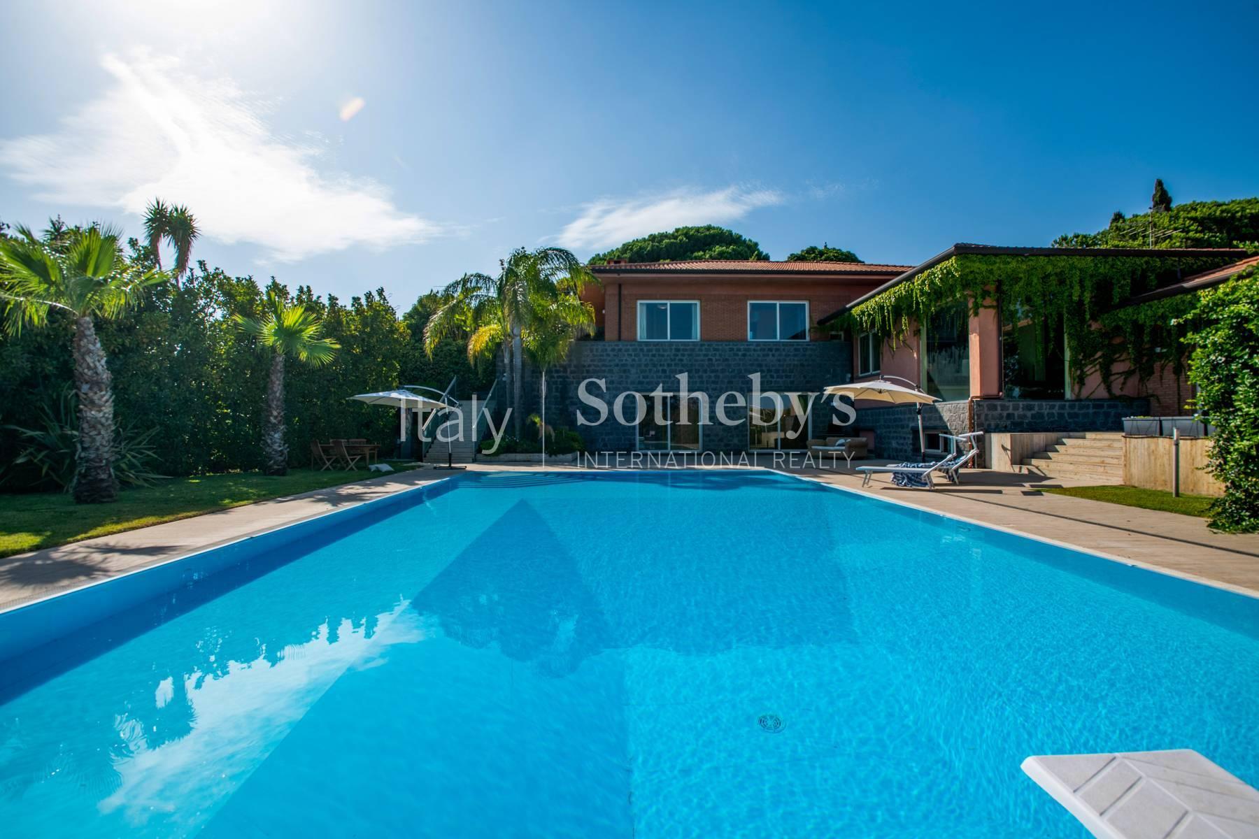 Sea view villa with pool on Etna's foothills - 15