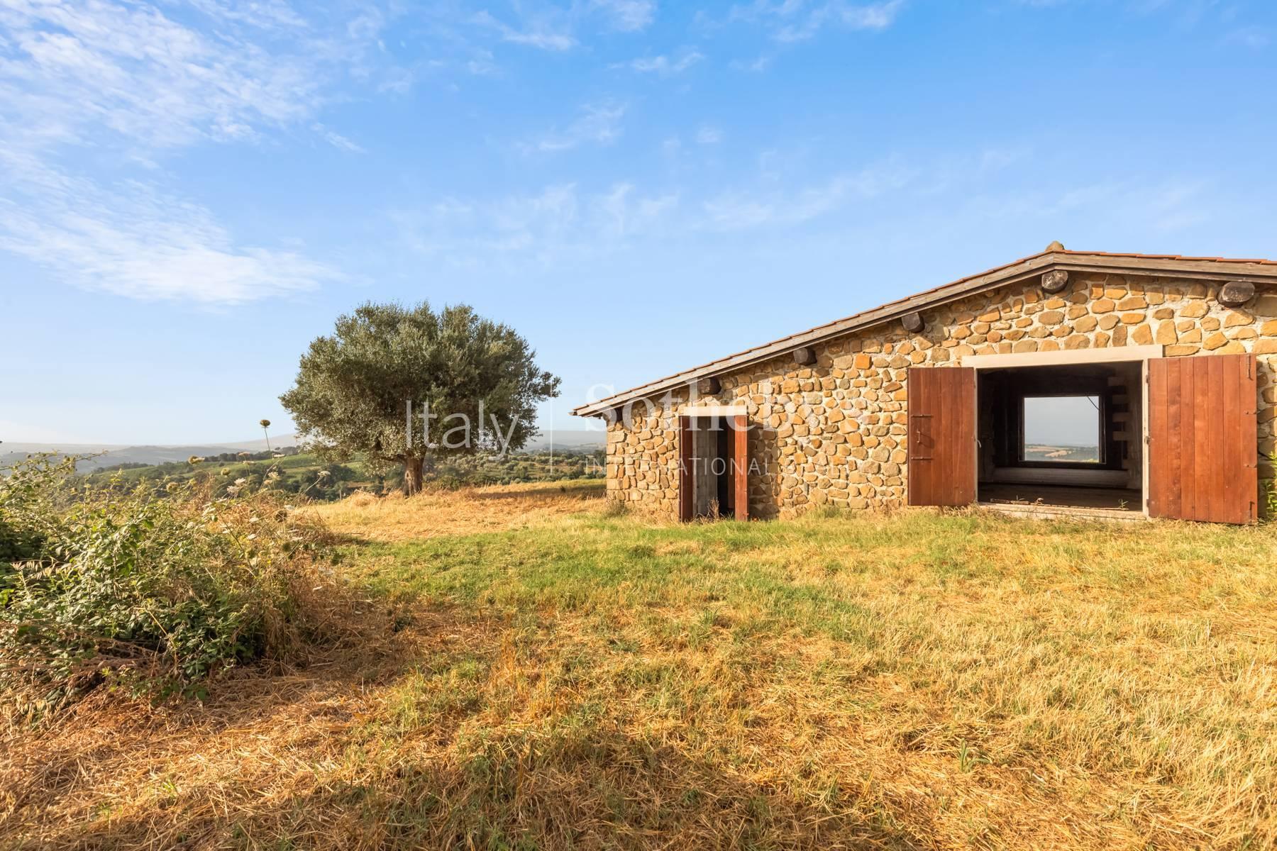 Panoramic stone farmhouse with  olive groves and sea views - 9