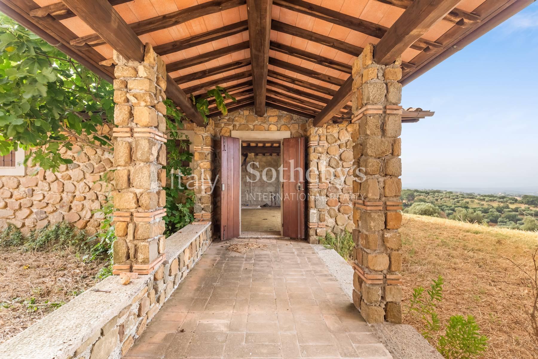 Panoramic stone farmhouse with  olive groves and sea views - 16