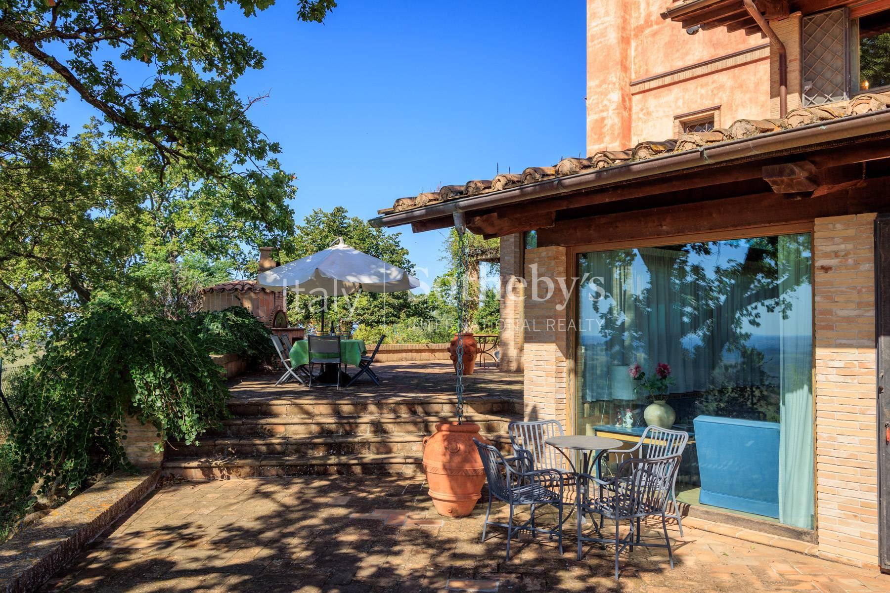 Villa with view and pool in Calvi dell' Umbria - 31