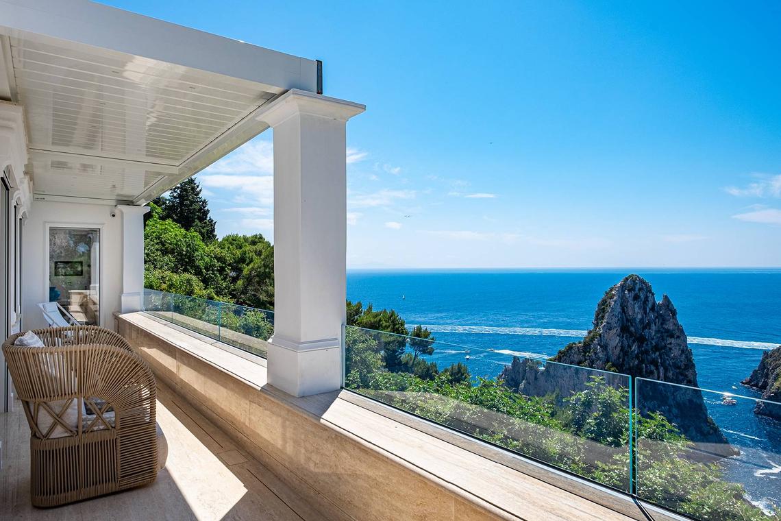 Villa Azzurro Exclusive Villa in Capri with incredible view of the