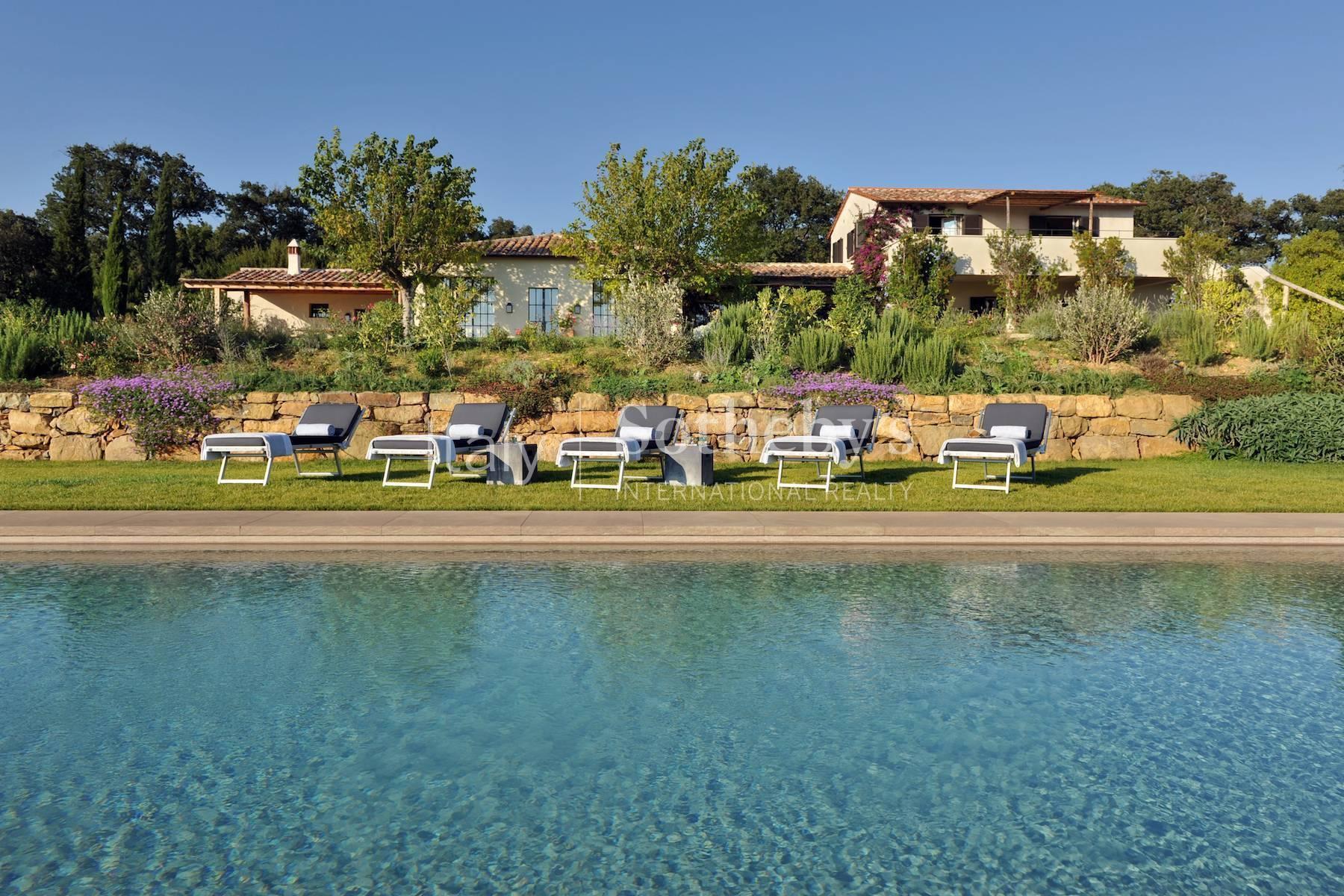 Villa design à Capalbio avec piscine et vue mer - 7
