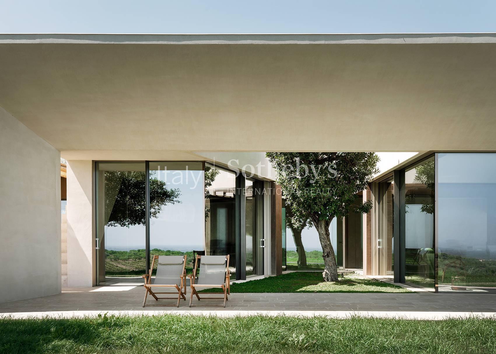 Luxury modern villa design in Noto - 13