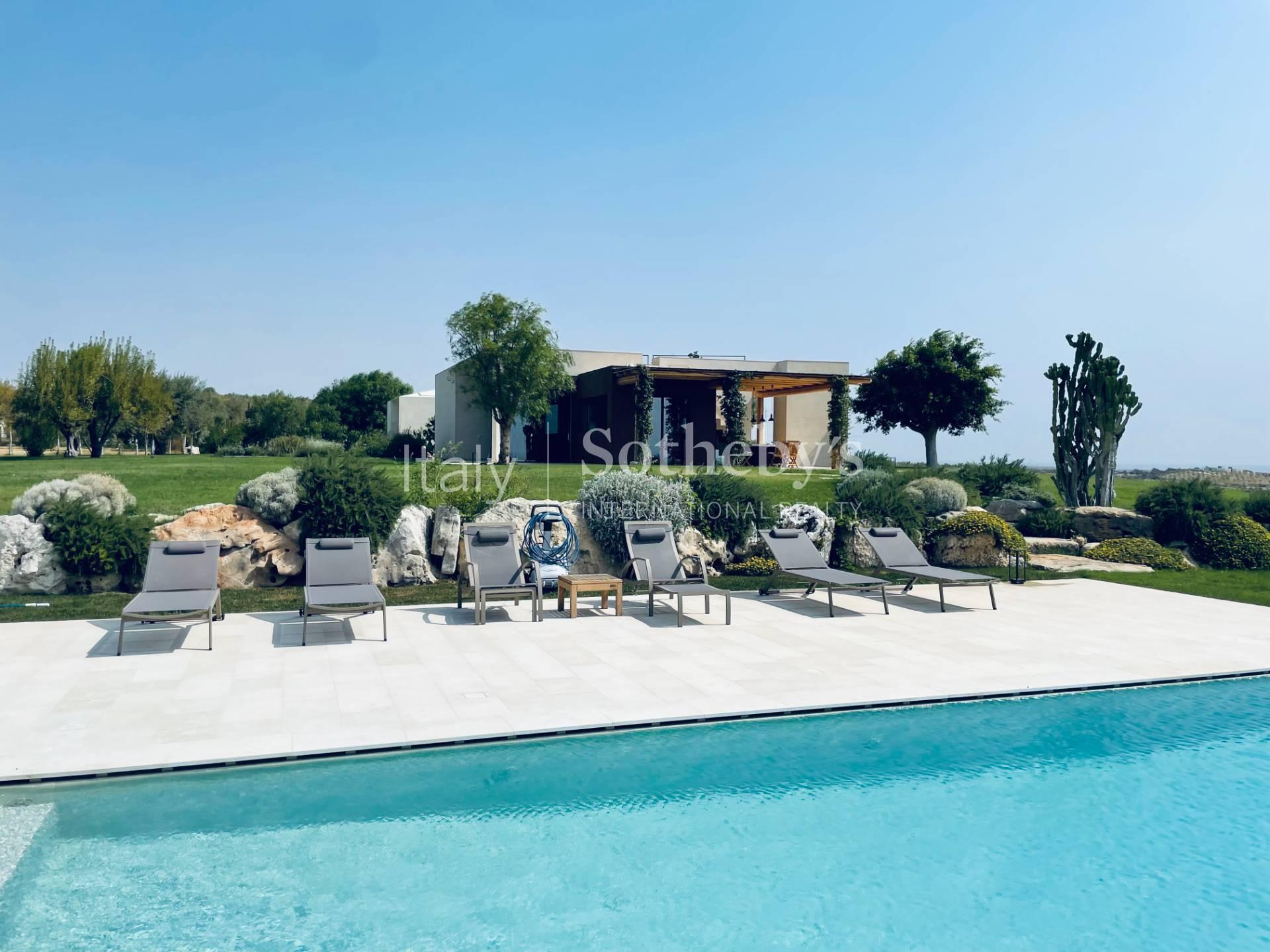 Luxury modern villa design in Noto - 27