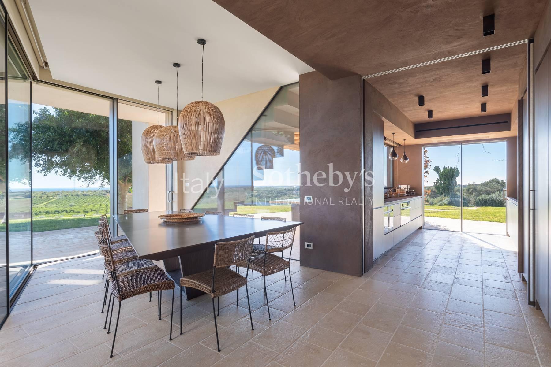Luxury modern villa design in Noto - 10