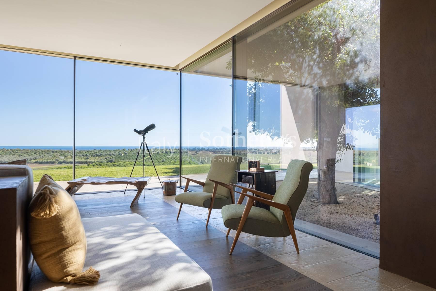 Luxury modern villa design in Noto - 9