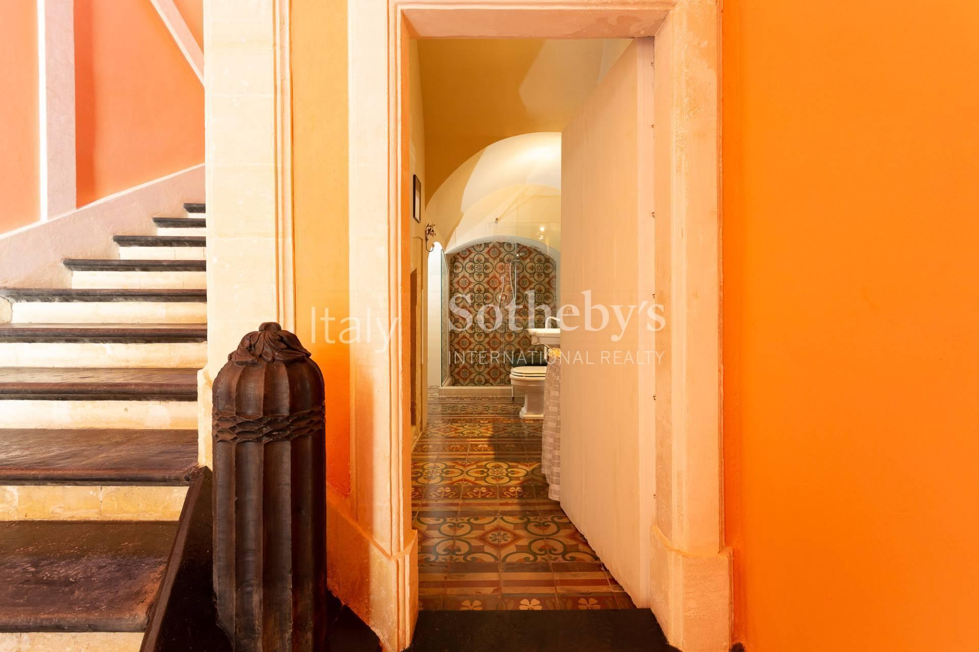 Historic apartment with terrace and courtyard near the Cathedral of San Giorgio in Modica - 15