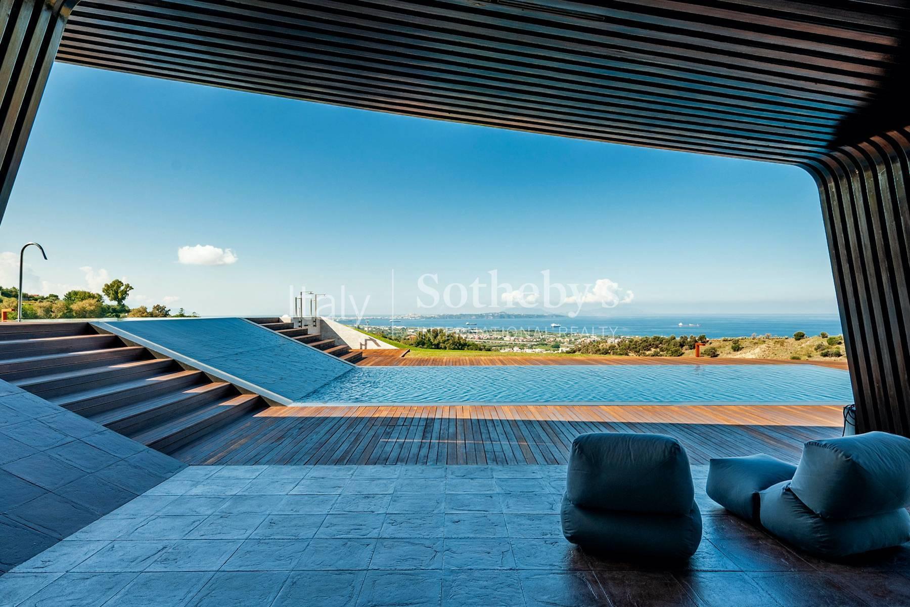 Sofisticata villa di design con piscina e vista mare - 5