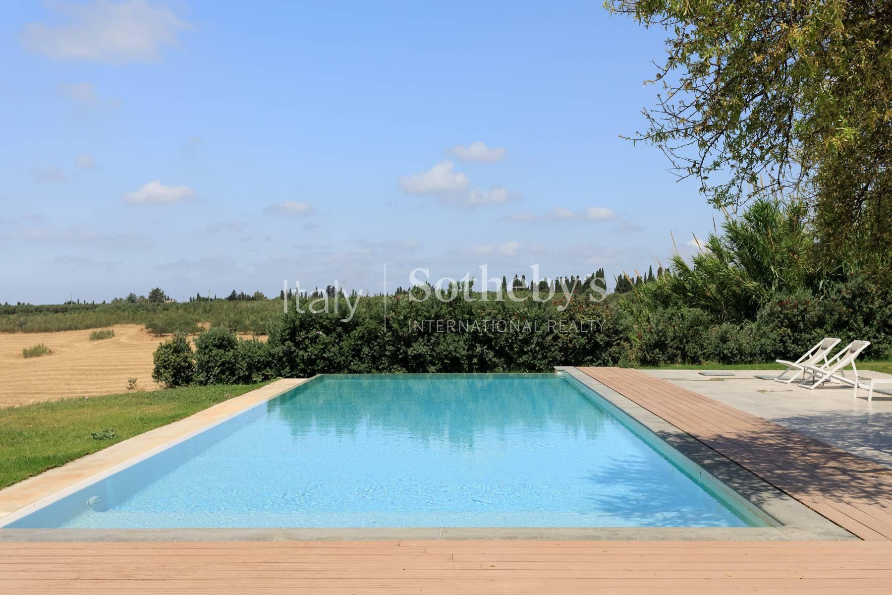 Elegant Sea View Farmhouse surrounded by olive trees in Menfi - 4
