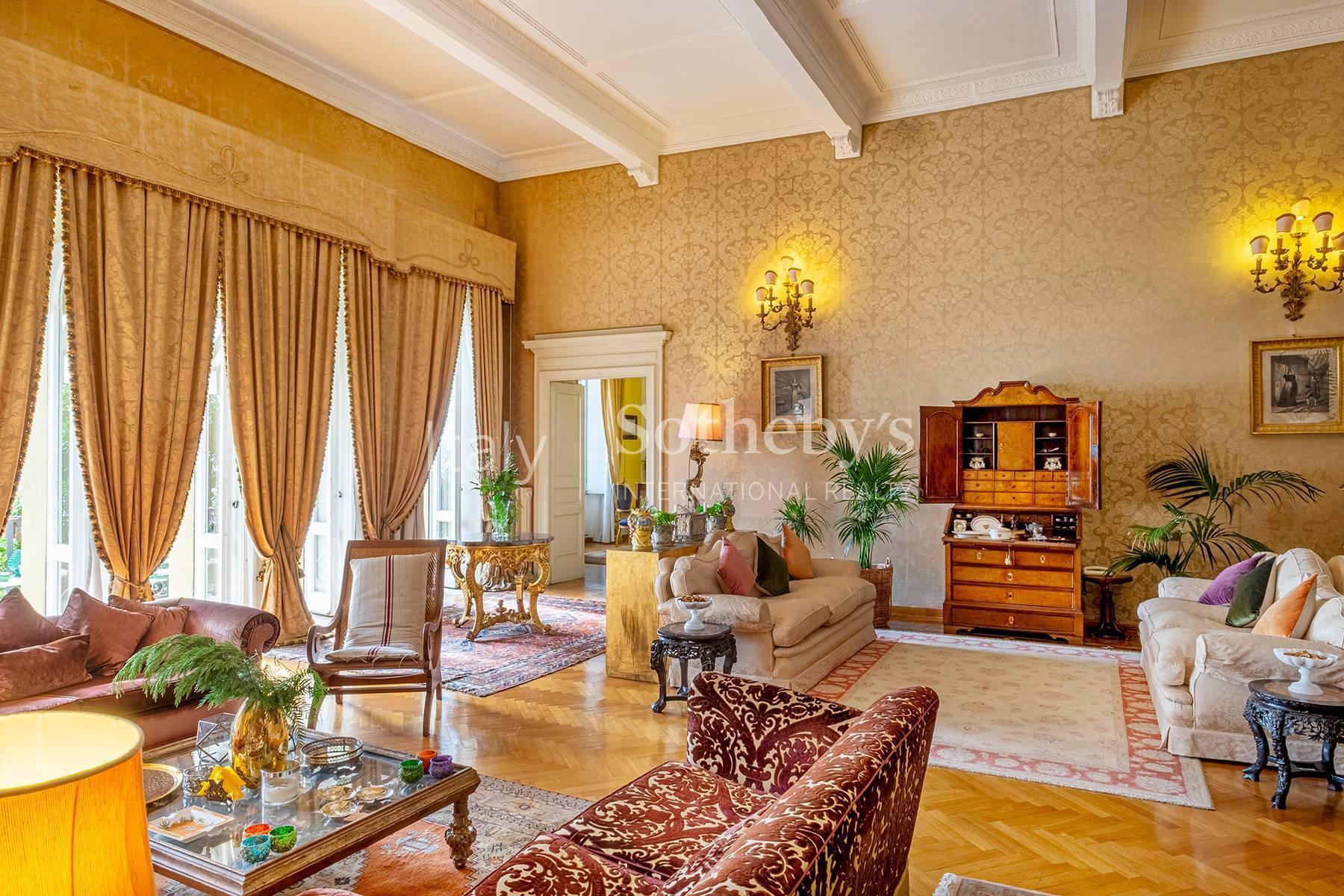 Villa liberty panoramica immersa nel verde, in vendita, Napoli | Sotheby’s Realty Italy - 31