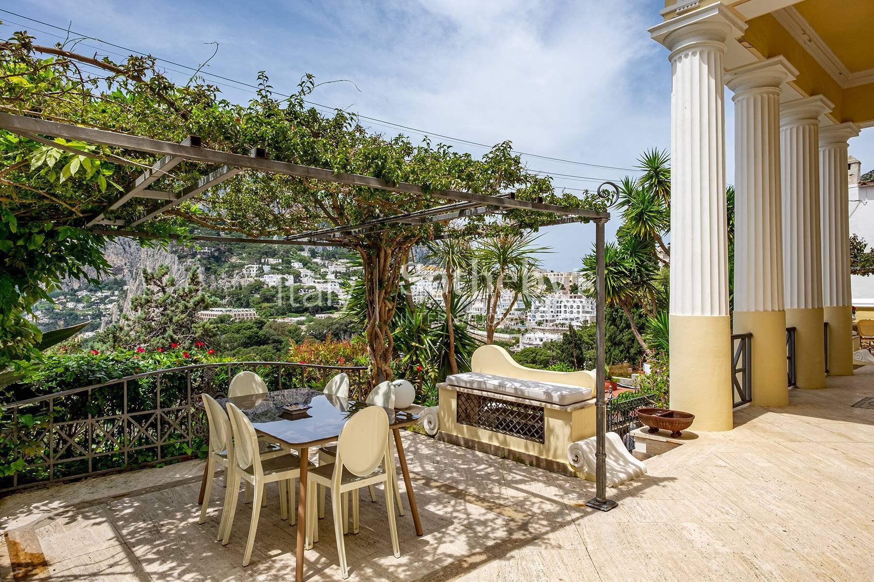 Villa neoclassica con panorama mozzafiato, in vendita, Capri | Sotheby’s Realty Italy - 15