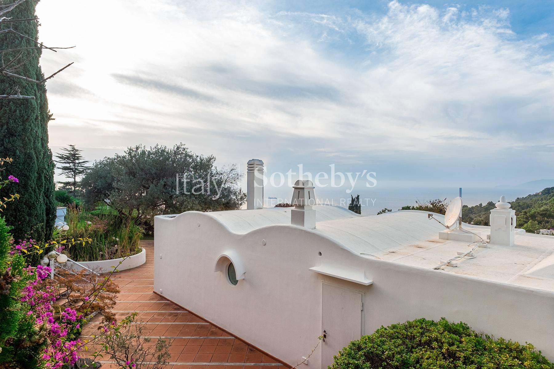 Panoramic villa with swimming pool in Anacapri city center - 5