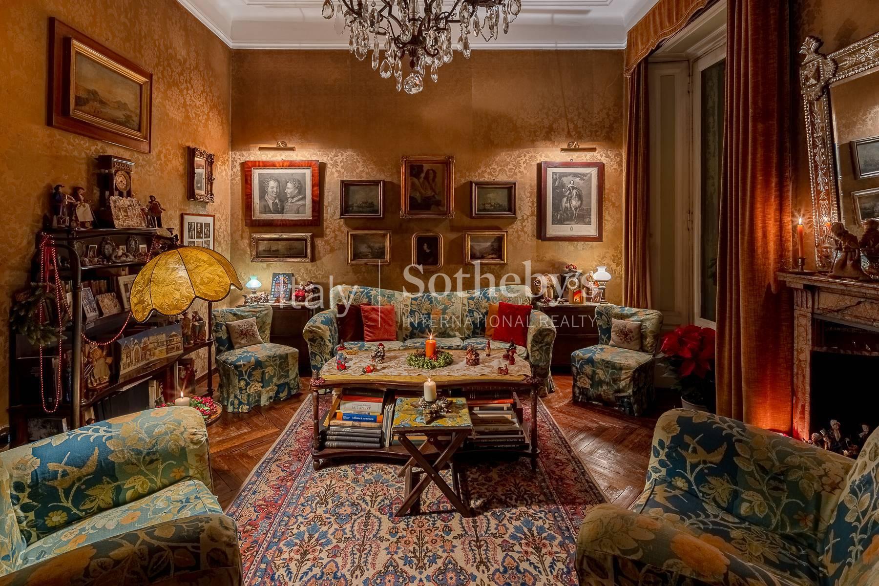 Elegant historic mansion with garden in the center of Milan - 6