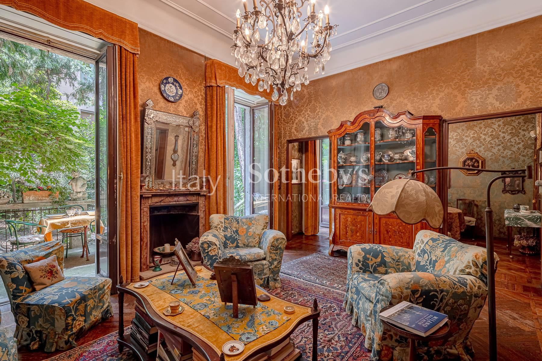 Elegante villa d'epoca con giardino nel centro di Milano, in vendita, Milano | Sotheby’s Realty Italy - 4