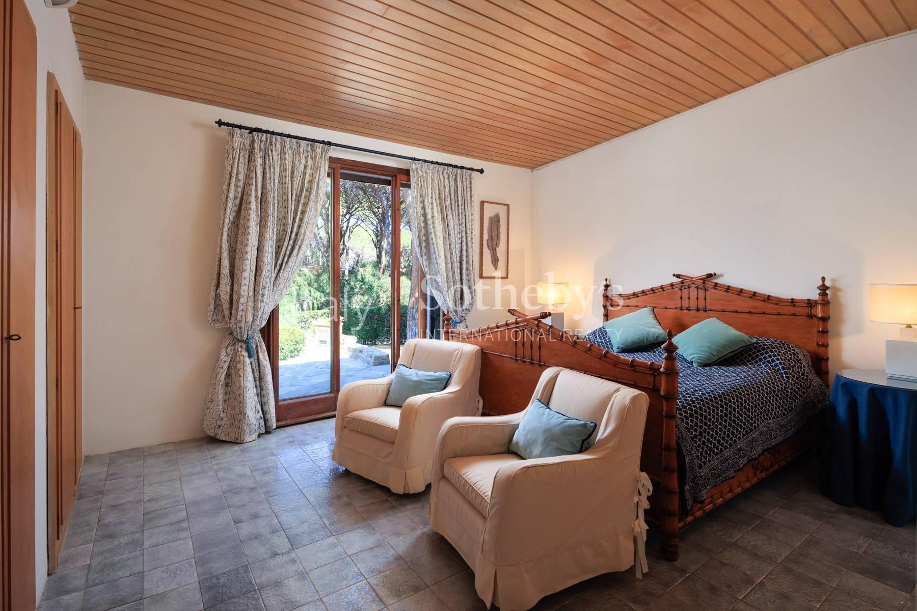 Villa immersa nella splendida pineta di Roccamare con spiaggia privata, in affitto, Castiglione della Pescaia | Sotheby’s Realty Italy - 19