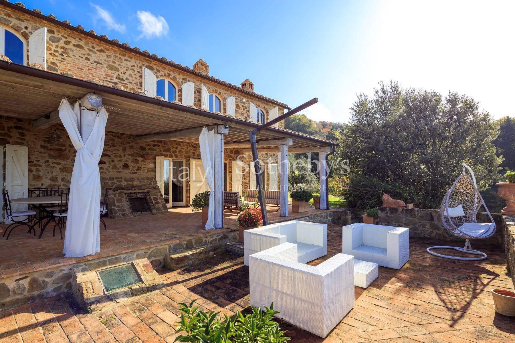 Panoramico casale ad un passo da Montalcino, in vendita, Montalcino | Sotheby’s Realty Italy - 22