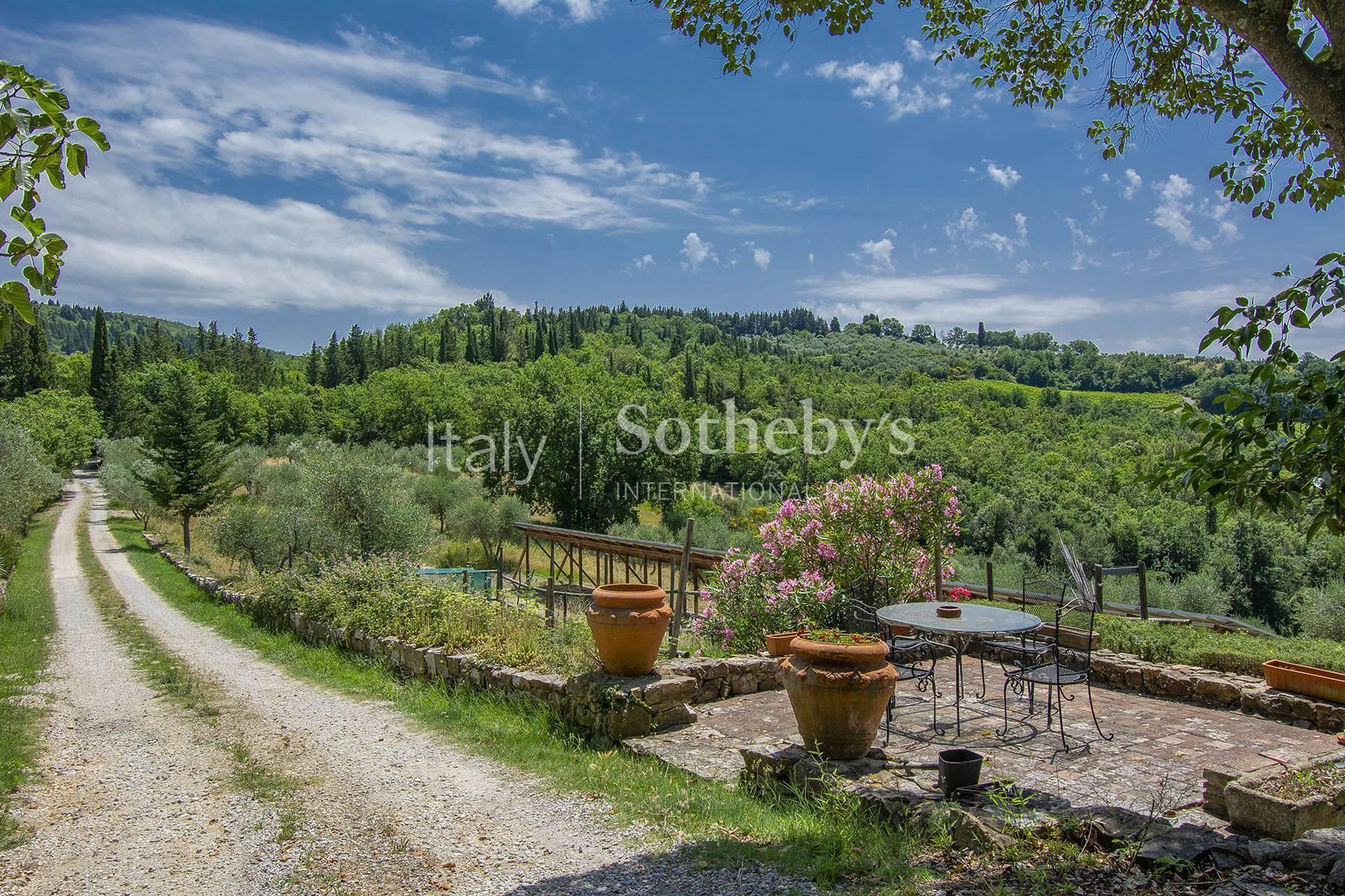 Agriturismo panoramico con produzione olio Bio del chianti, in vendita, Castellina in Chianti | Sotheby’s Realty Italy - 4