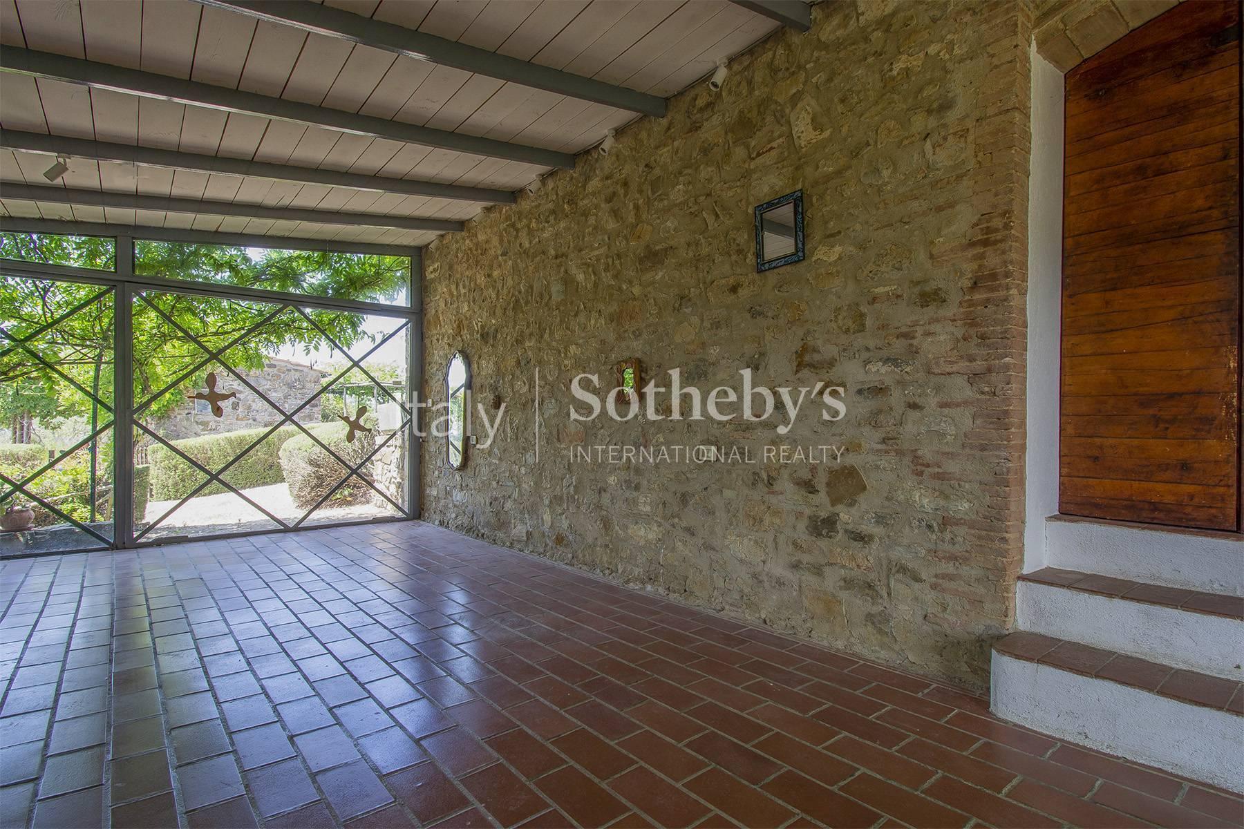 Agriturismo panoramico con produzione olio Bio del chianti, in vendita, Castellina in Chianti | Sotheby’s Realty Italy - 21
