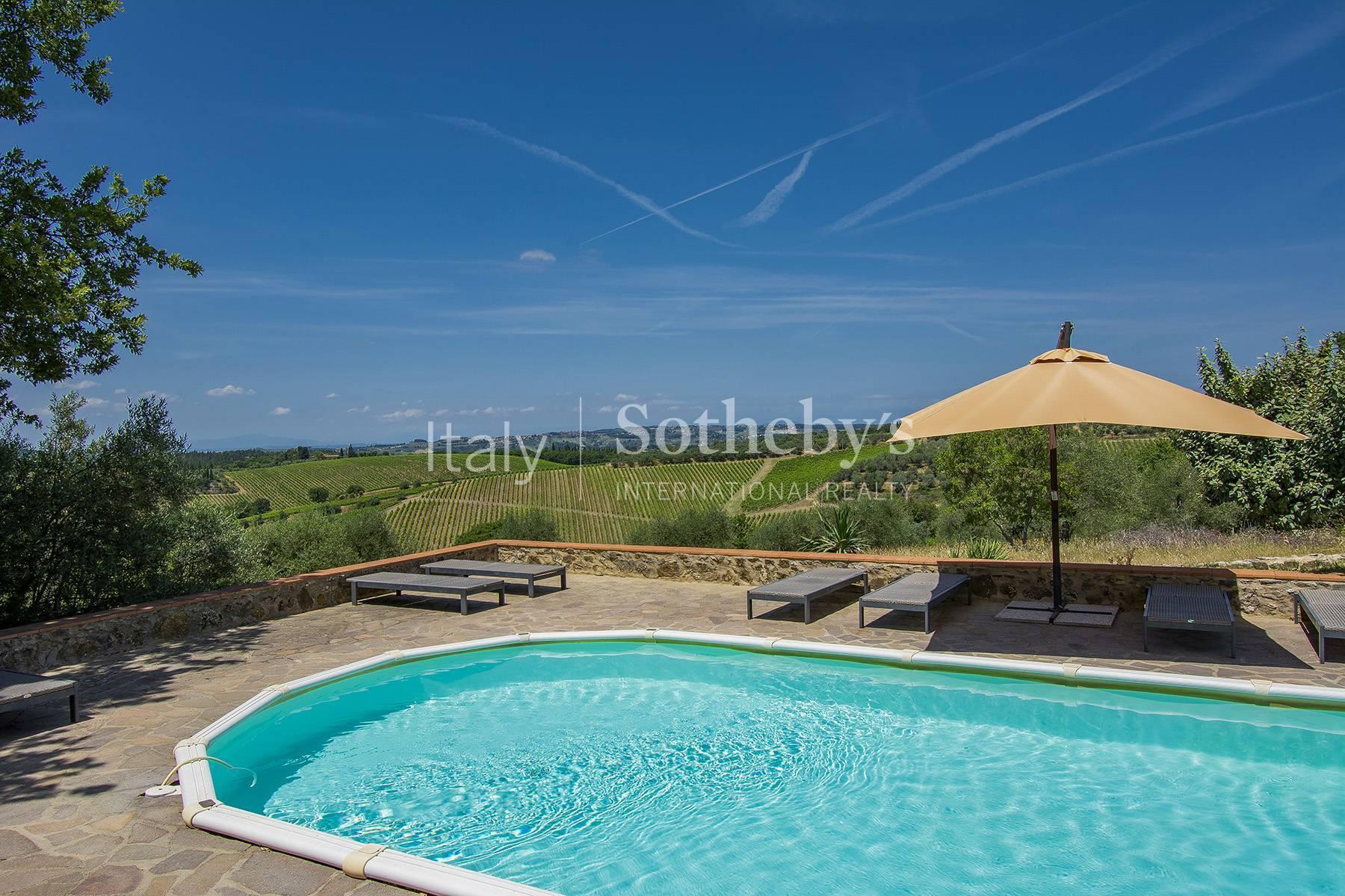Agriturismo panoramico con produzione olio Bio del chianti, in vendita, Castellina in Chianti | Sotheby’s Realty Italy - 3