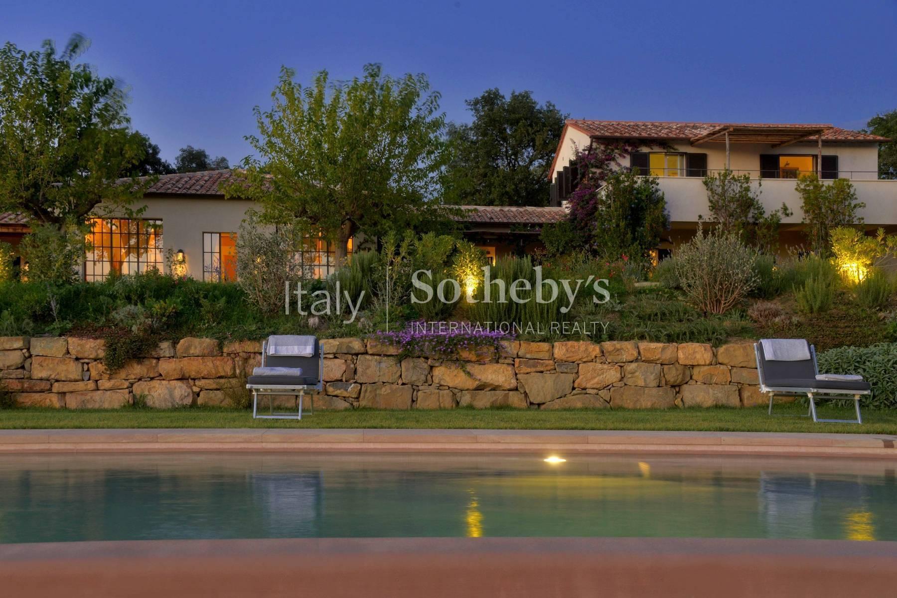 Stylish villa at Capalbio with beautiful views of the Tuscan hills and sea - 23