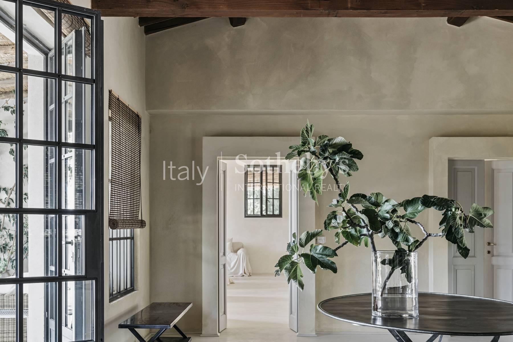 Elegante villa a Capalbio con splendida vista sulle colline toscane e sul mare - 12
