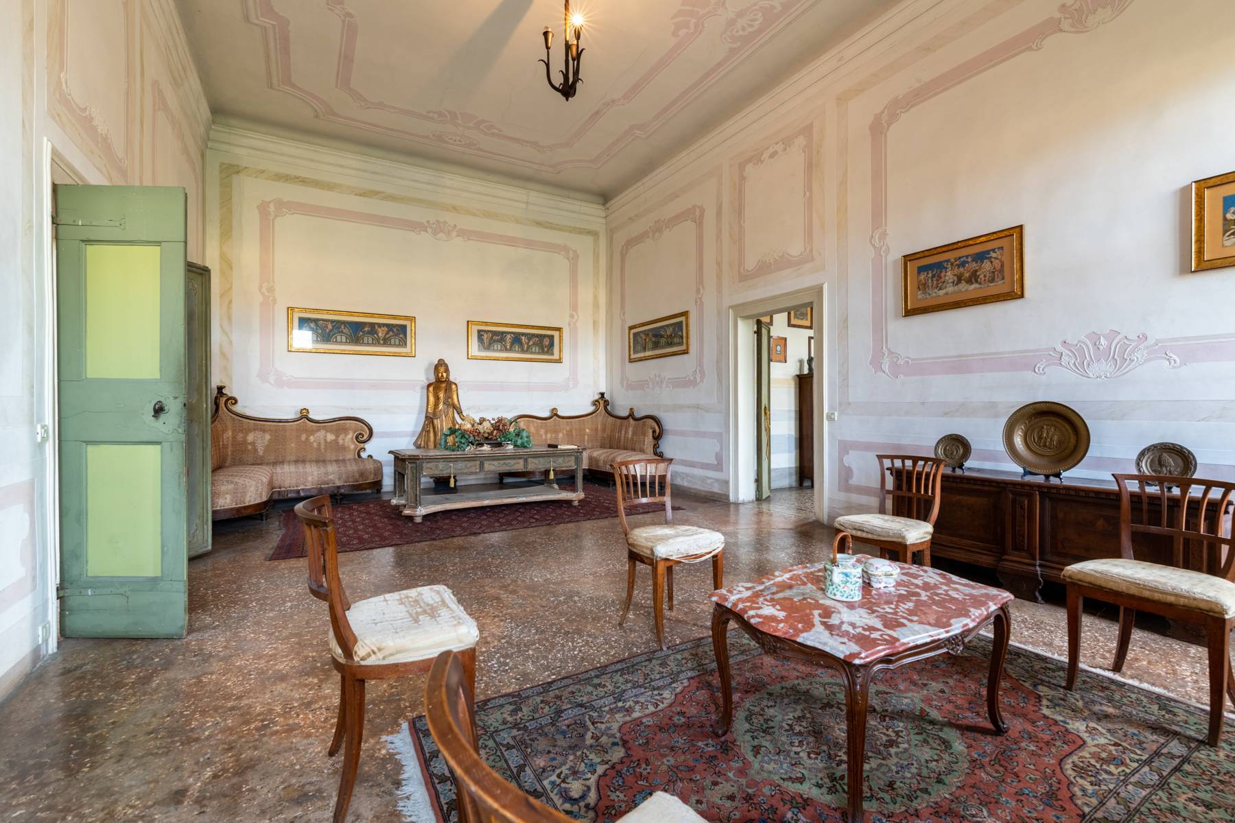 Villa vénitienne avec fresques, tour, barchessa et annexes - 4