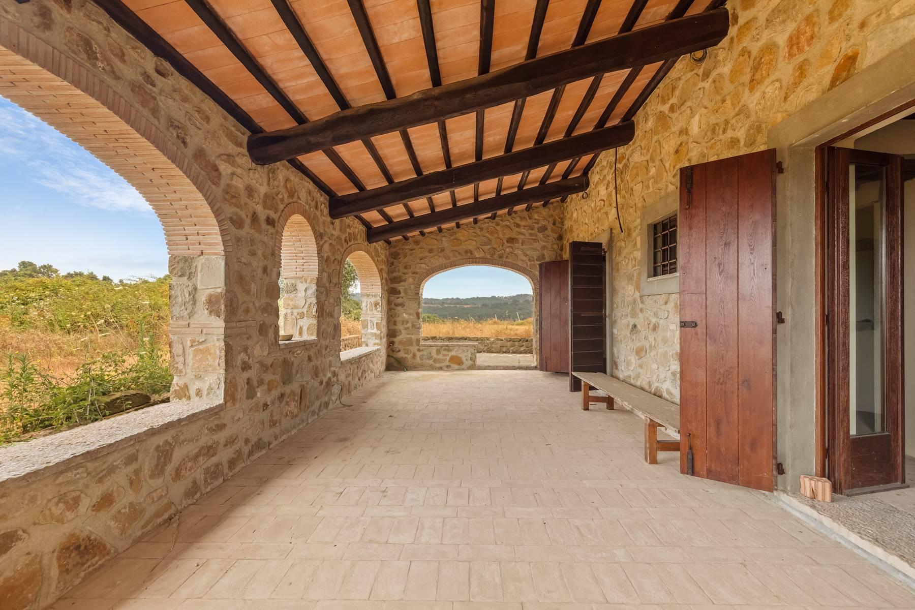 Panoramic stone farmhouse with  olive groves and sea views - 4