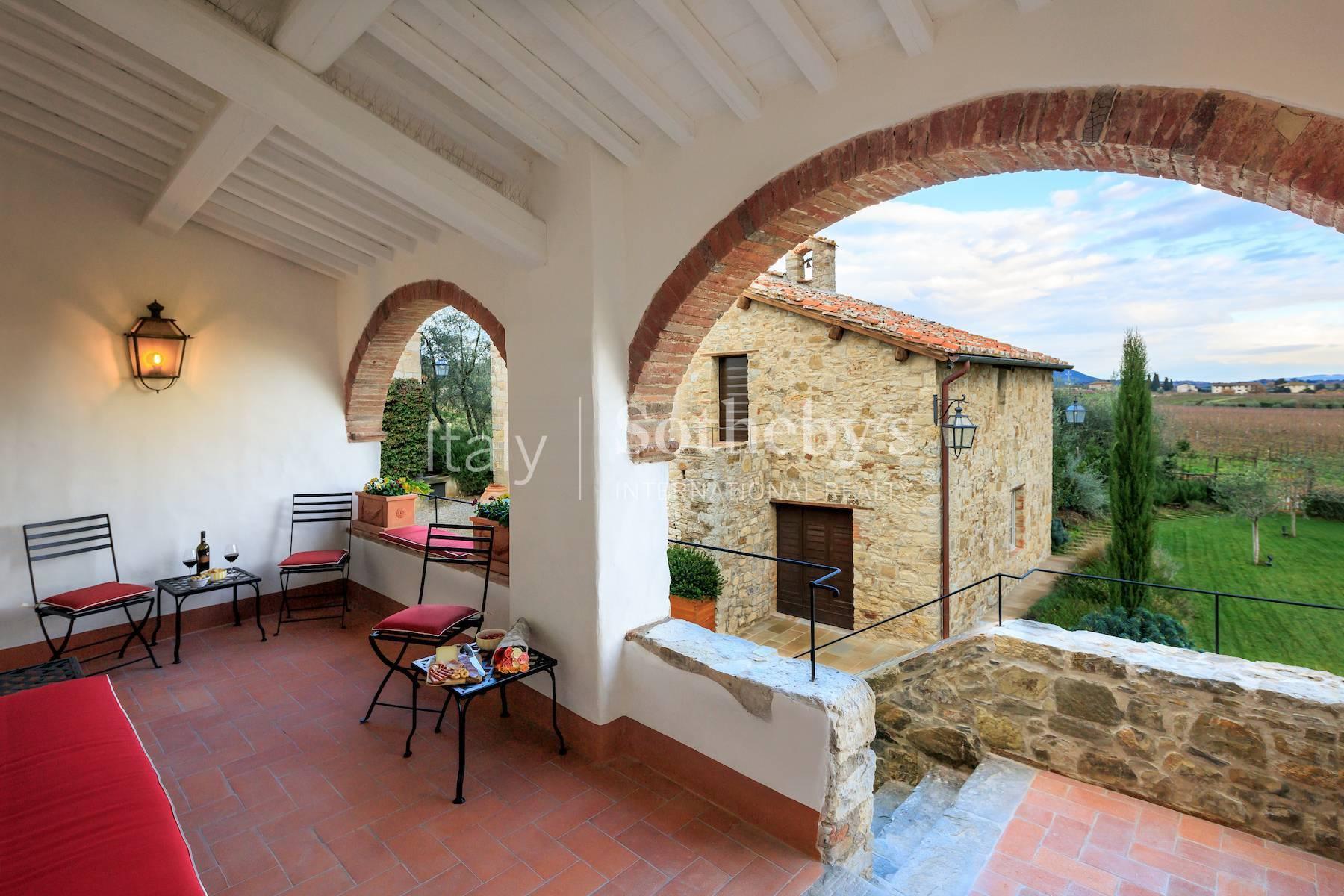 Splendida villa nella campagna senese, in affitto, Gaiole in Chianti | Sotheby’s Realty Italy - 24
