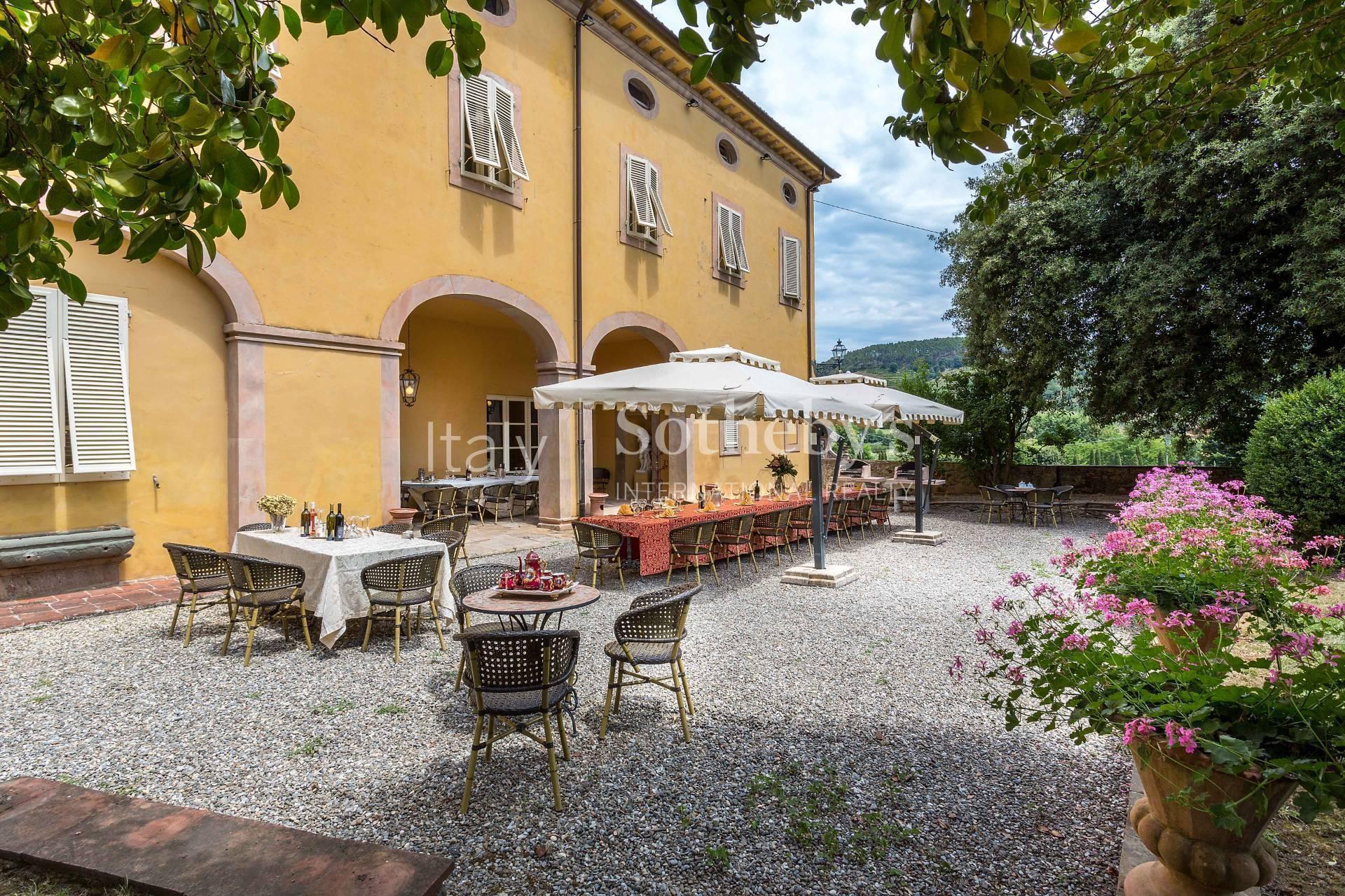 A historical villa surrounded by hill-terraced olive groves - 3