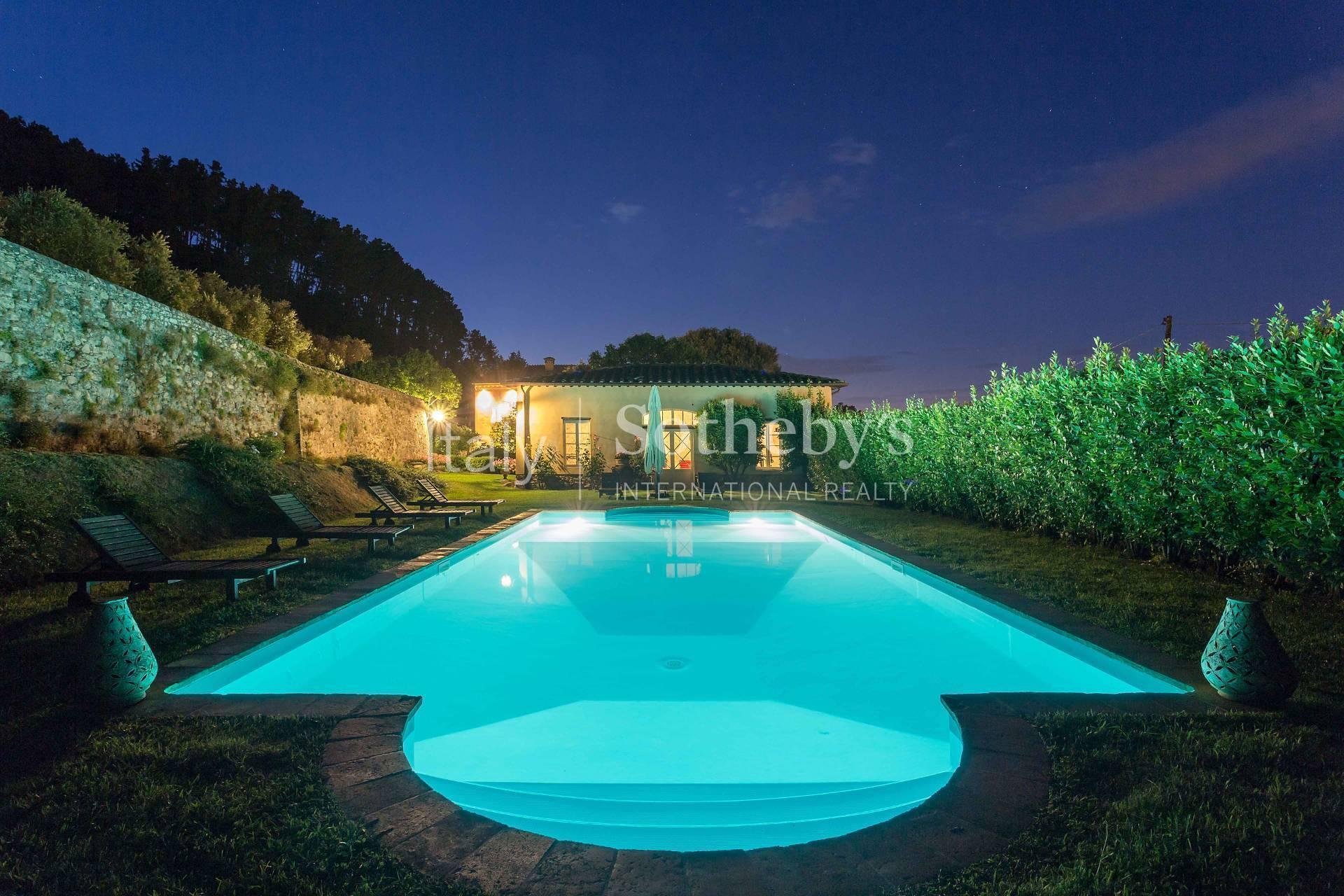 A historical villa surrounded by hill-terraced olive groves - 49