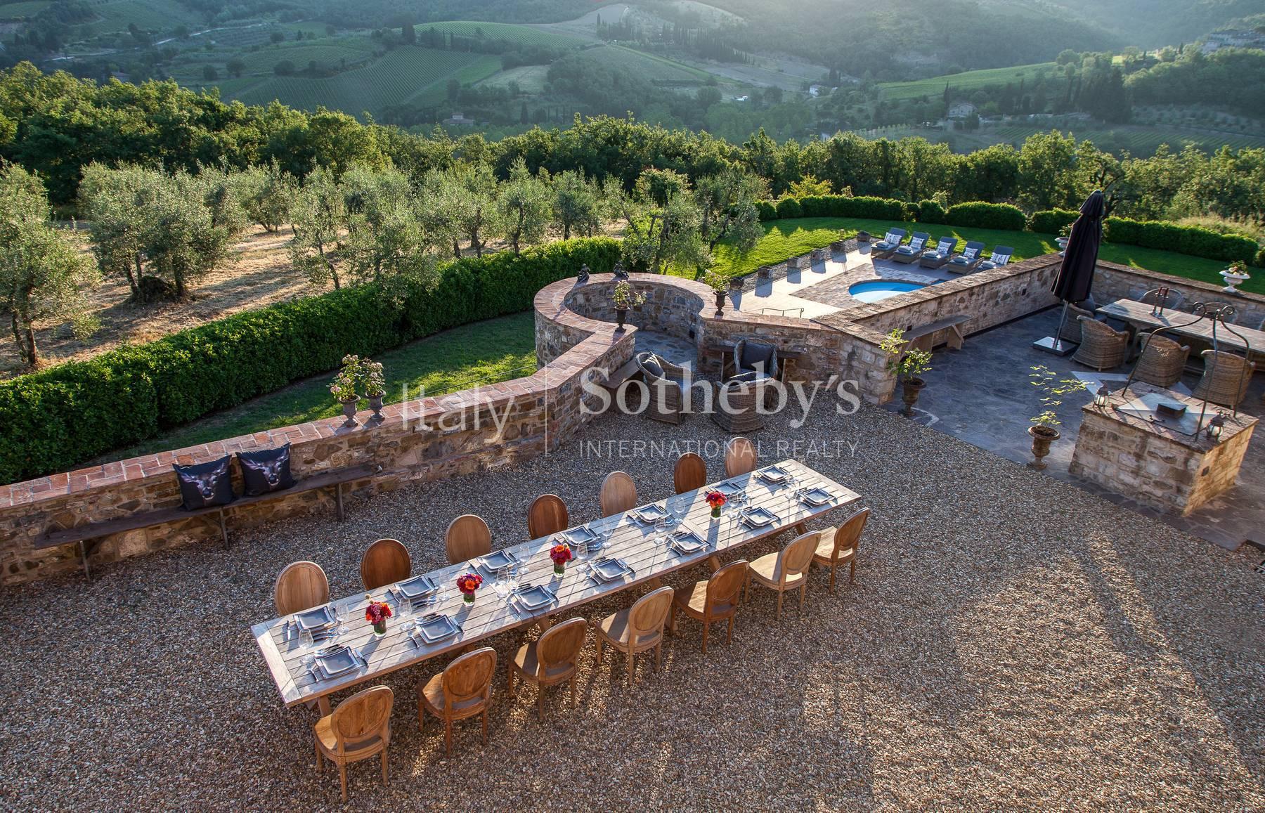 Storica tenuta di lusso a Greve con vista mozzafiato, in vendita, Greve in Chianti | Sotheby’s Realty Italy - 12