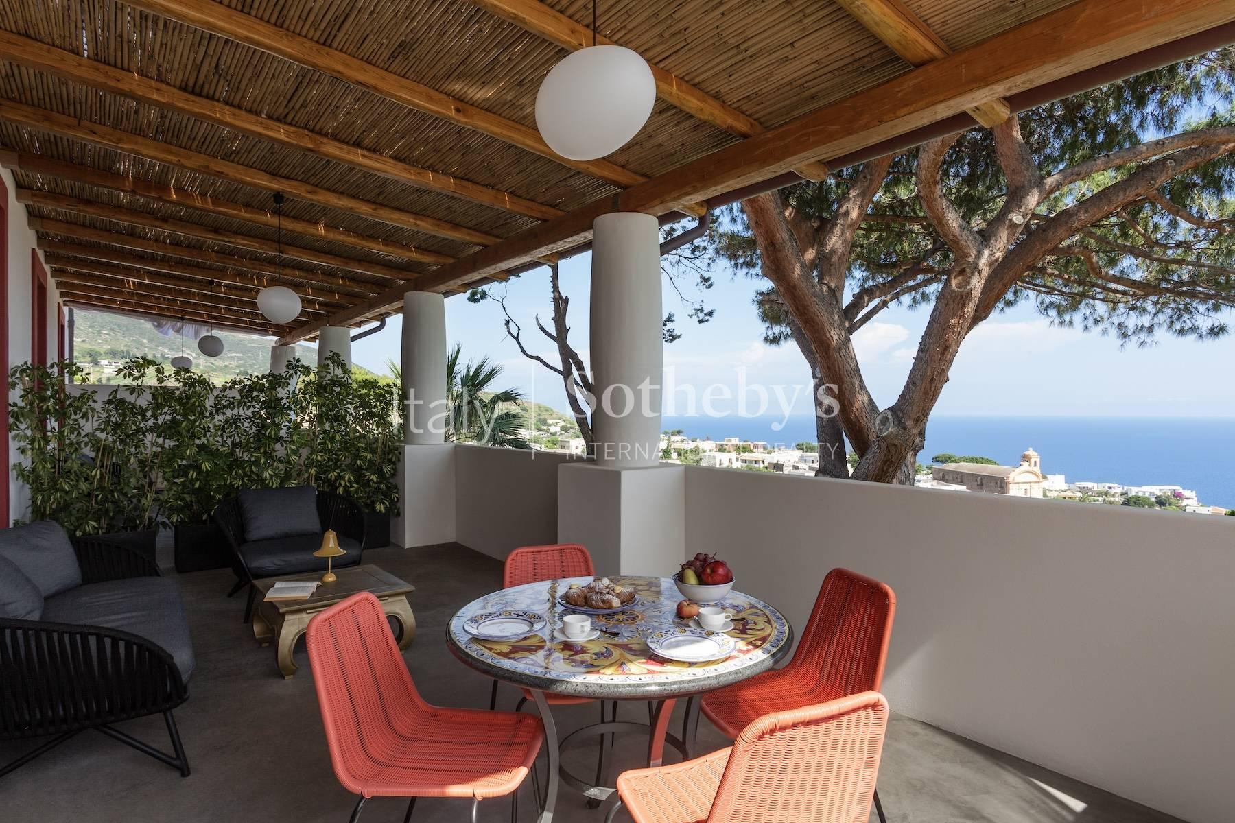 Villa Malvasia: un'elegante oasi nel cuore delle Isole Eolie, in affitto, Malfa | Sotheby’s Realty Italy - 5