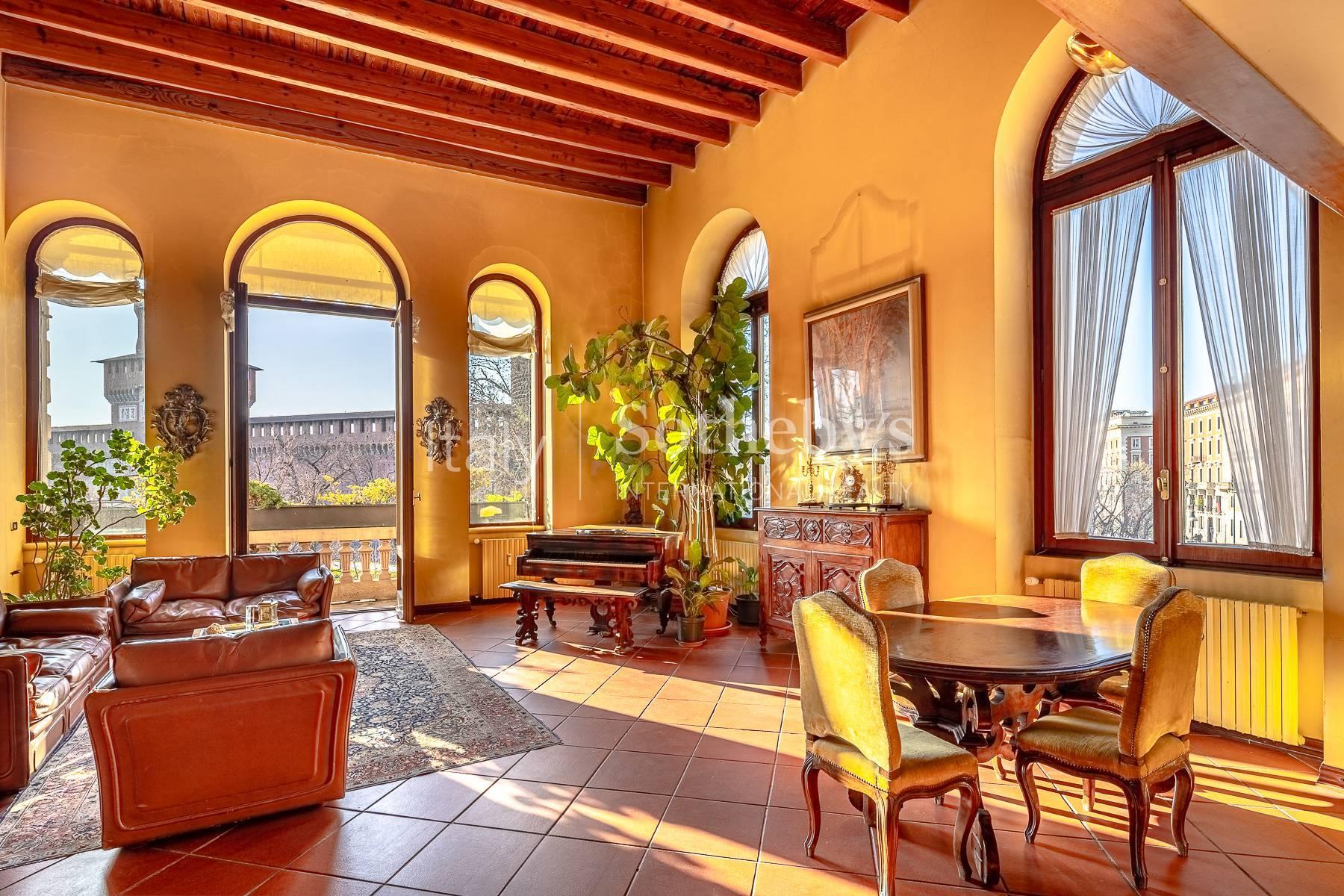 Elegante dimora con vista sul Castello Sforzesco, in vendita, Milano | Sotheby’s Realty Italy - 11