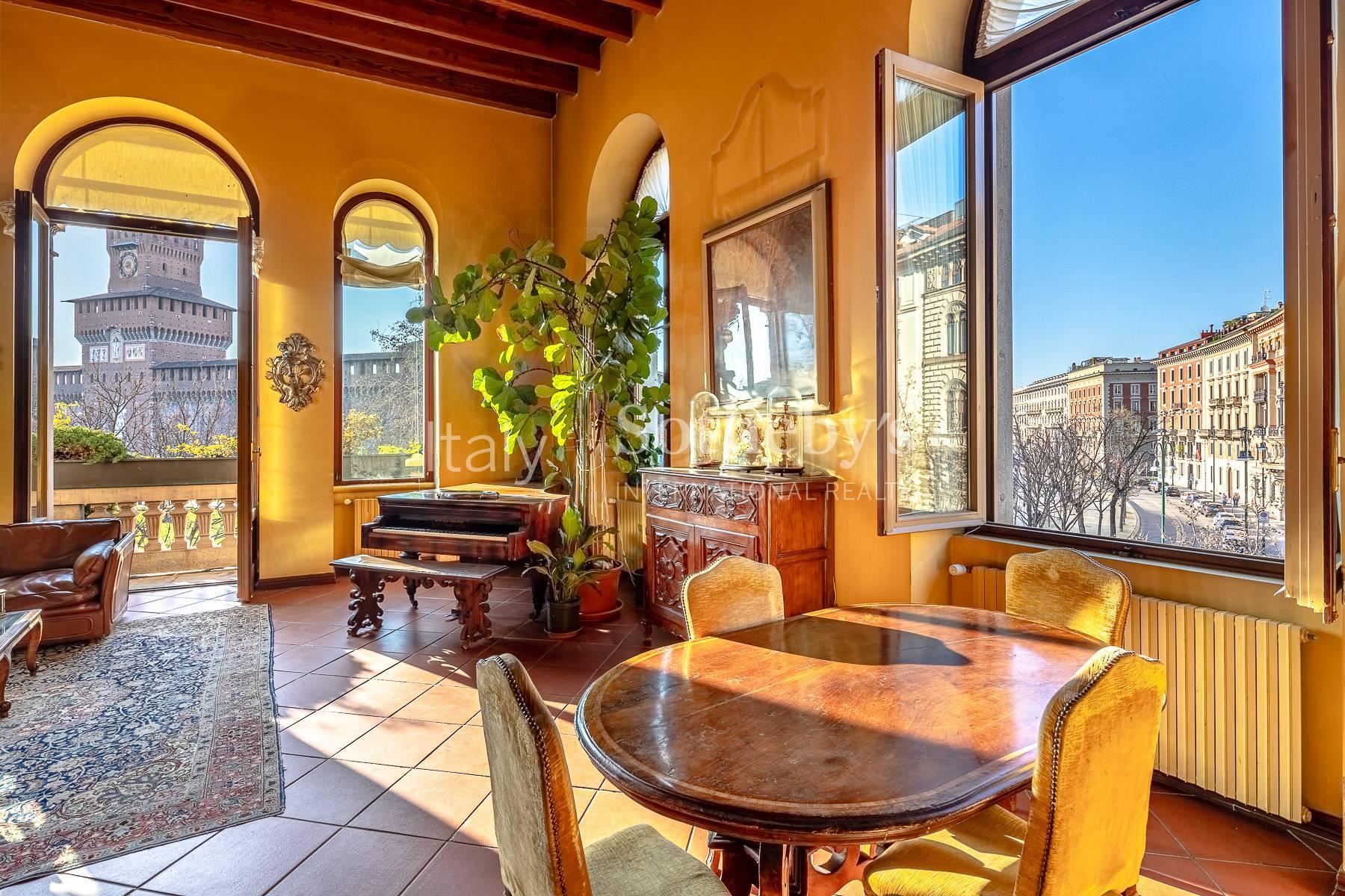 Elegante dimora con vista sul Castello Sforzesco, in vendita, Milano | Sotheby’s Realty Italy - 9