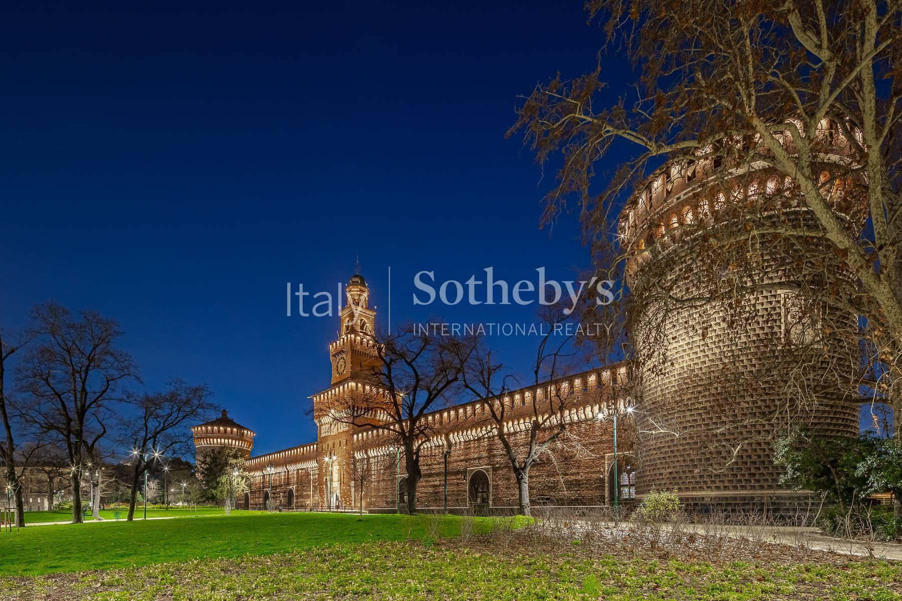 Elegante dimora con vista sul Castello Sforzesco, in vendita, Milano | Sotheby’s Realty Italy - 21