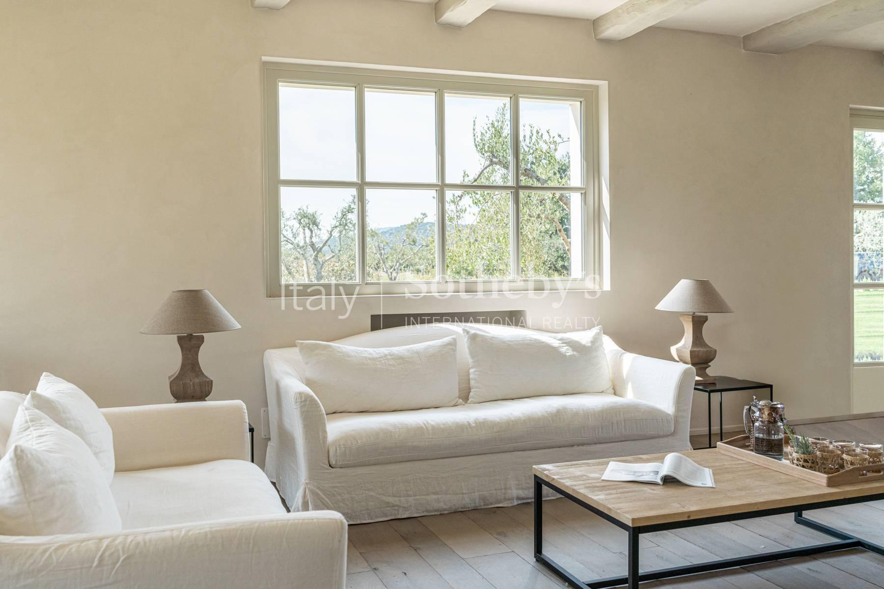 Capalbio: splendido casale con dependance e piscina - 3
