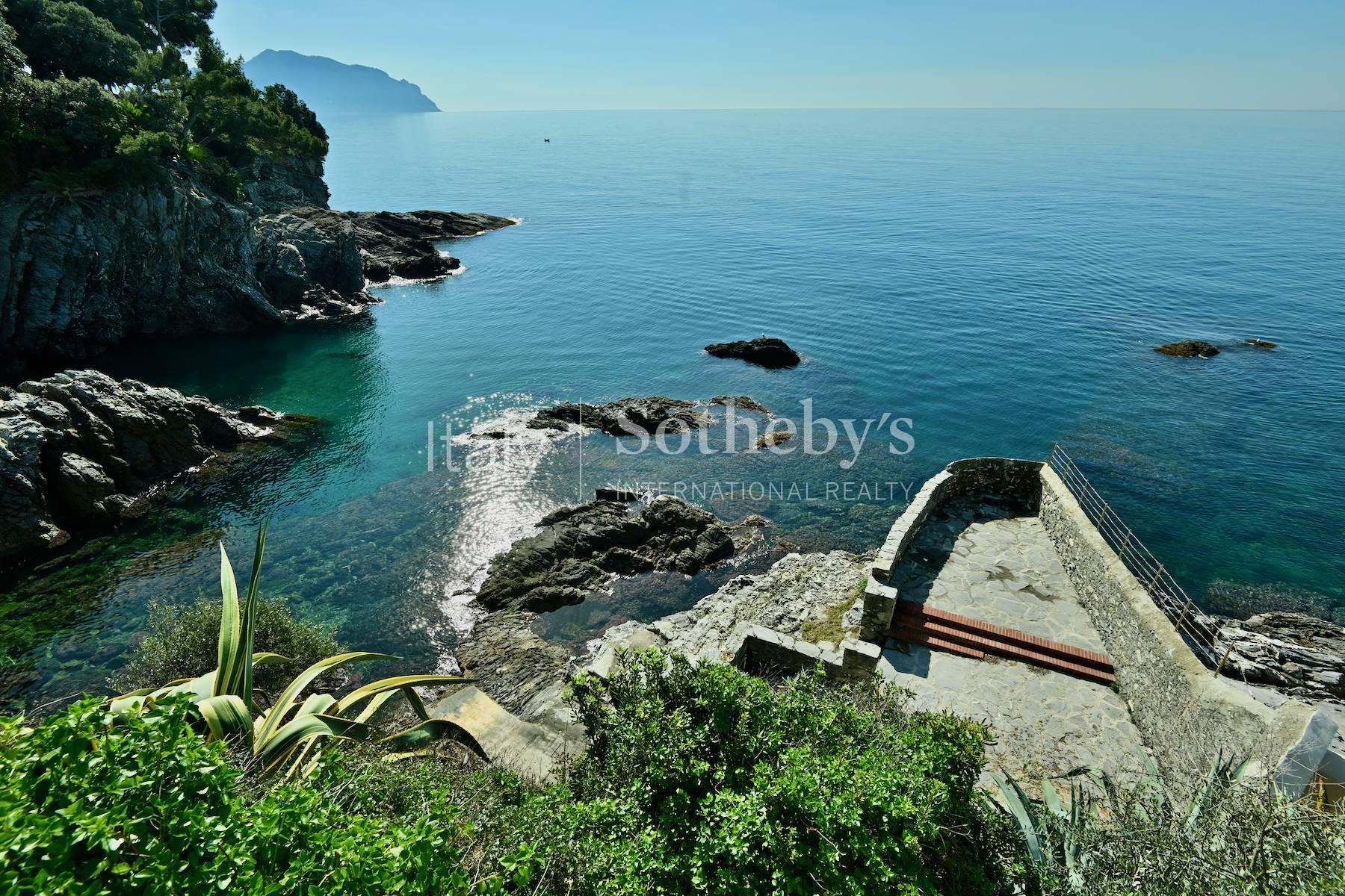 Meravigliosa villa pieds dans l'eau con posto barca, in vendita, Pieve Ligure | Sotheby’s Realty Italy - 19
