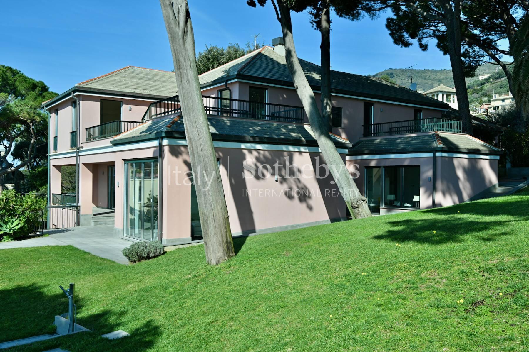 Meravigliosa villa pieds dans l'eau con posto barca, in vendita, Pieve Ligure | Sotheby’s Realty Italy - 17