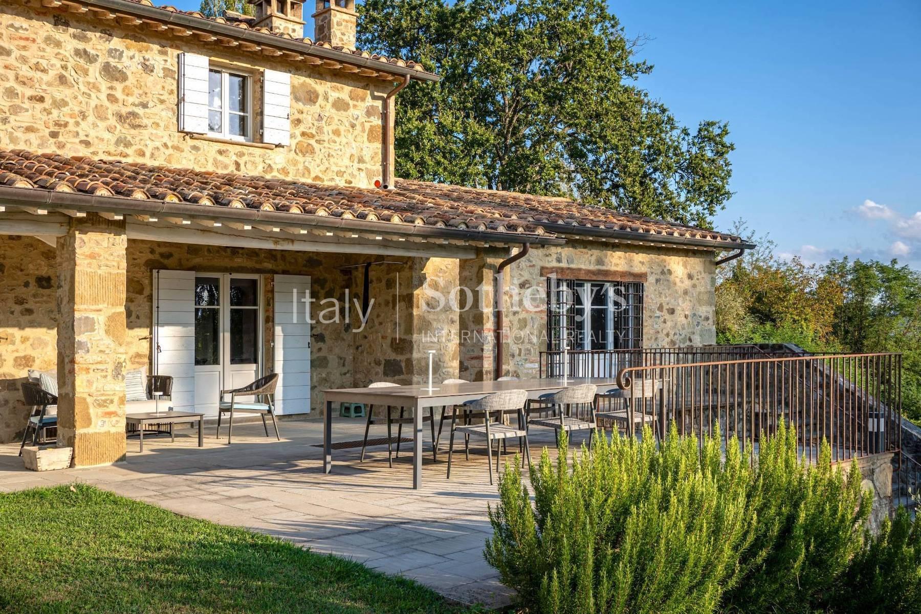 Esclusivo e moderno casale in pietra con piscina, in vendita, Città di Castello | Sotheby’s Realty Italy - 6