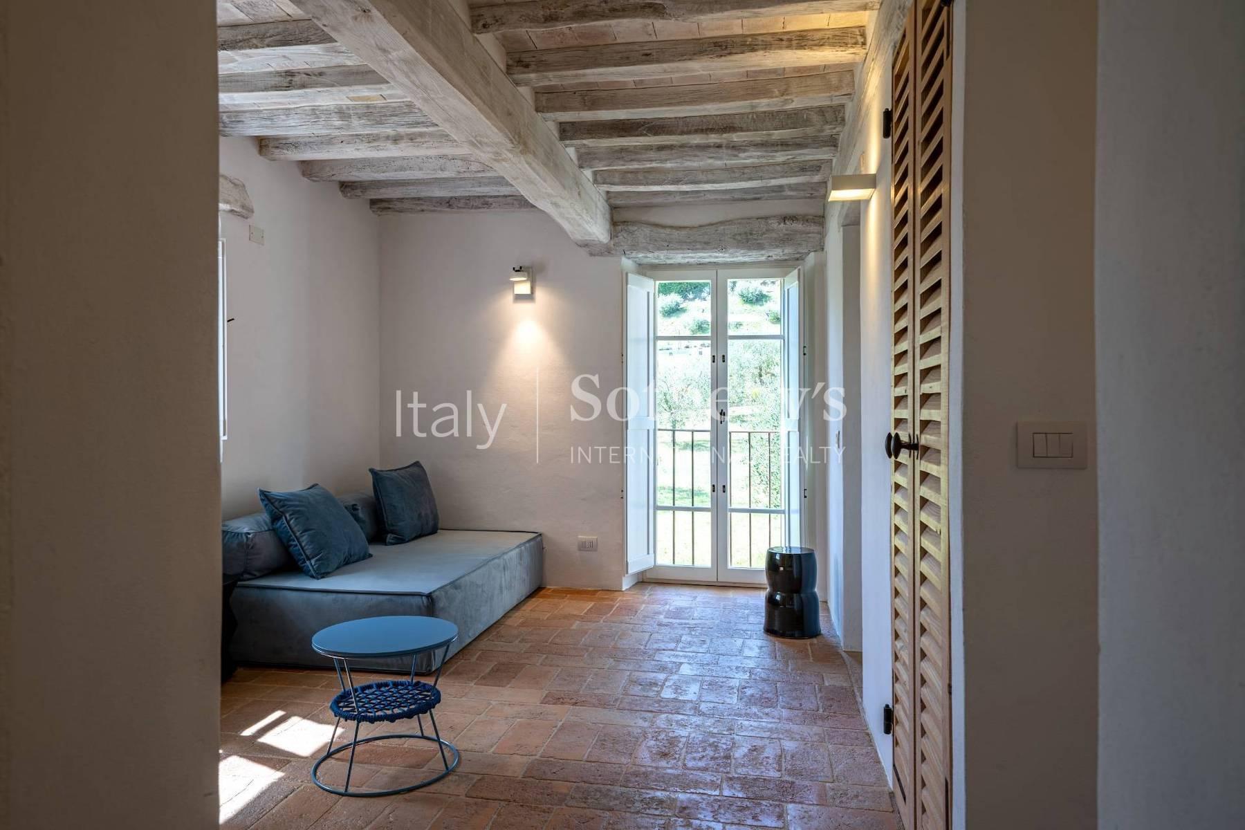Esclusivo e moderno casale in pietra con piscina, in vendita, Città di Castello | Sotheby’s Realty Italy - 22