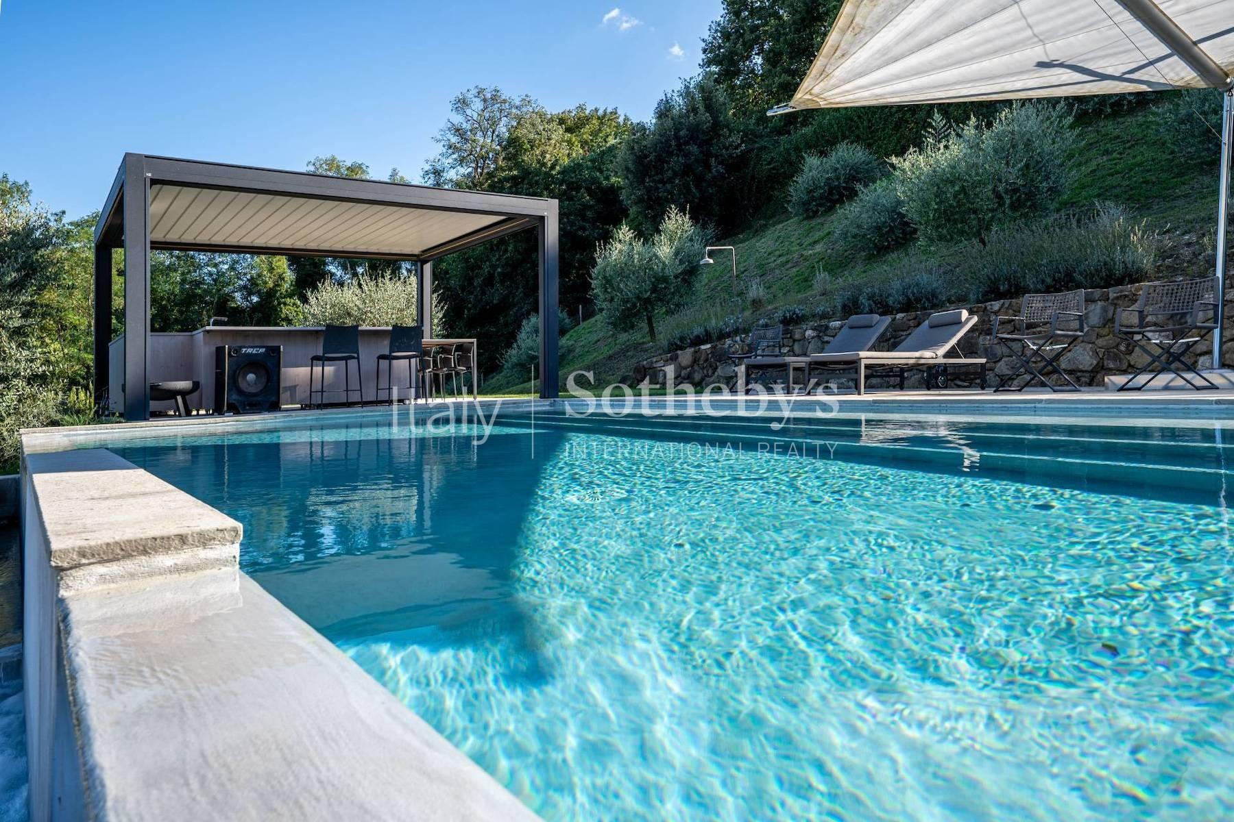 Esclusivo e moderno casale in pietra con piscina, in vendita, Città di Castello | Sotheby’s Realty Italy - 43