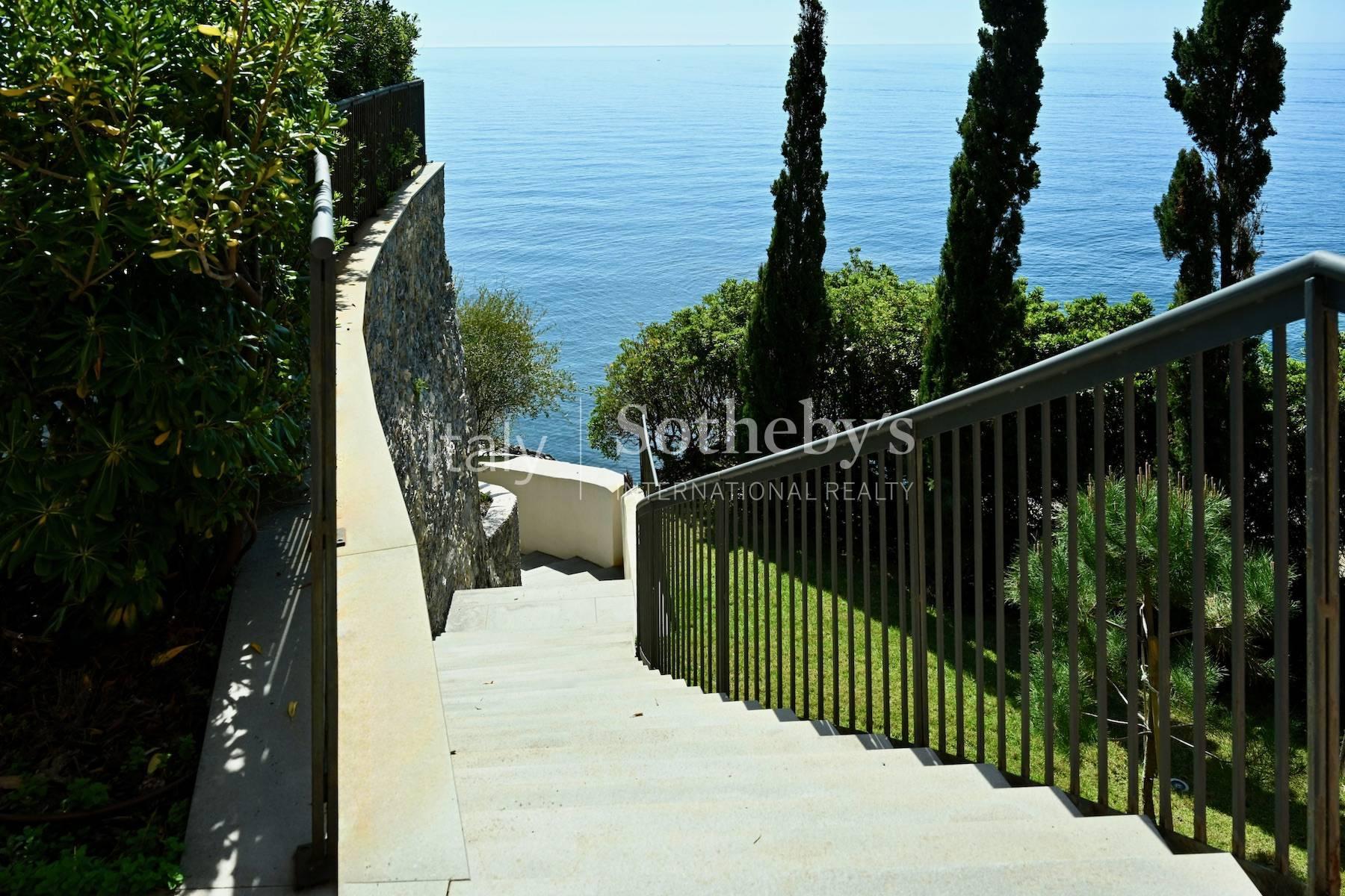 Meravigliosa villa pieds dans l'eau con posto barca, in vendita, Pieve Ligure | Sotheby’s Realty Italy - 24