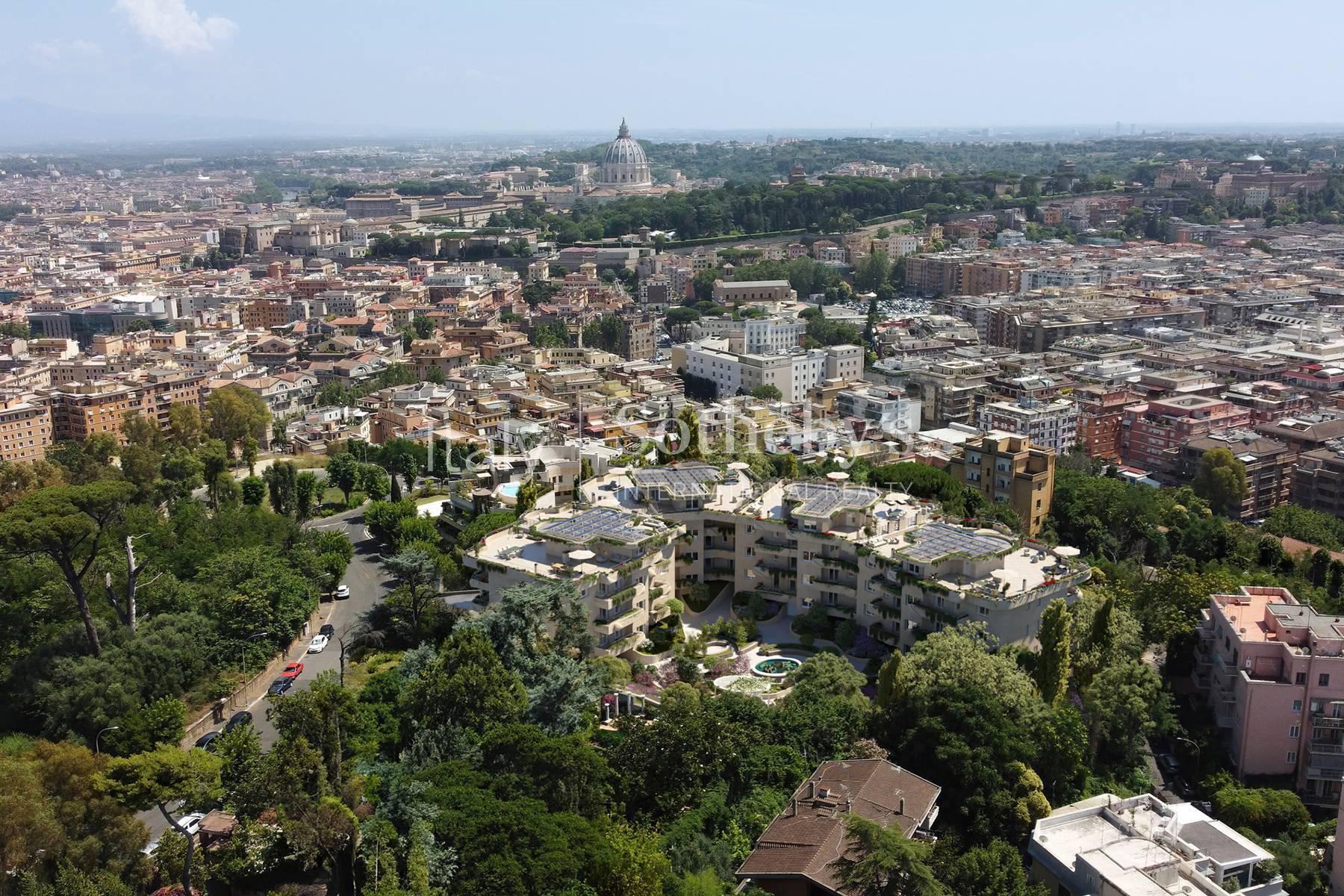 Terrazze Fedro - Attico panoramico su due livelli con viste dominanti su San Pietro, in vendita, Roma | Sotheby’s Realty Italy - 7