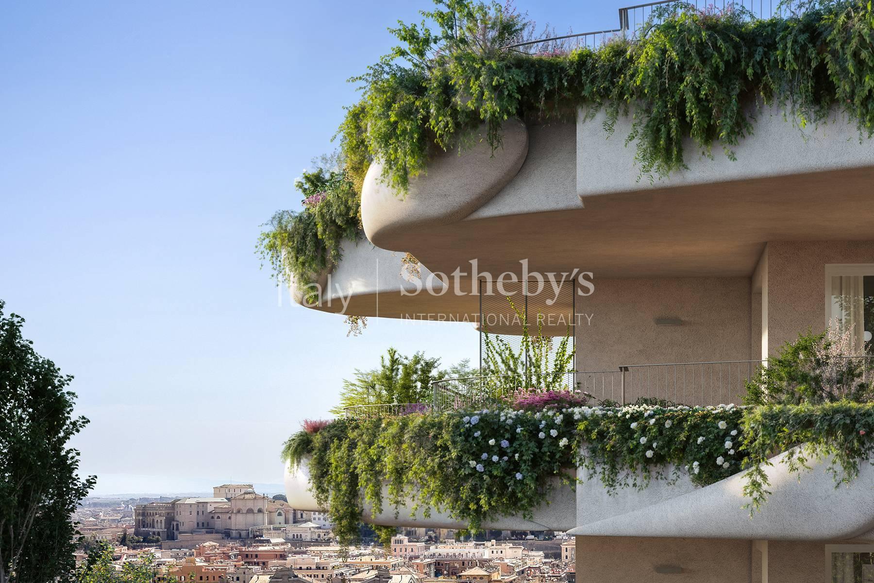 Terrazze Fedro - Attico panoramico su due livelli con viste dominanti su San Pietro, in vendita, Roma | Sotheby’s Realty Italy - 8