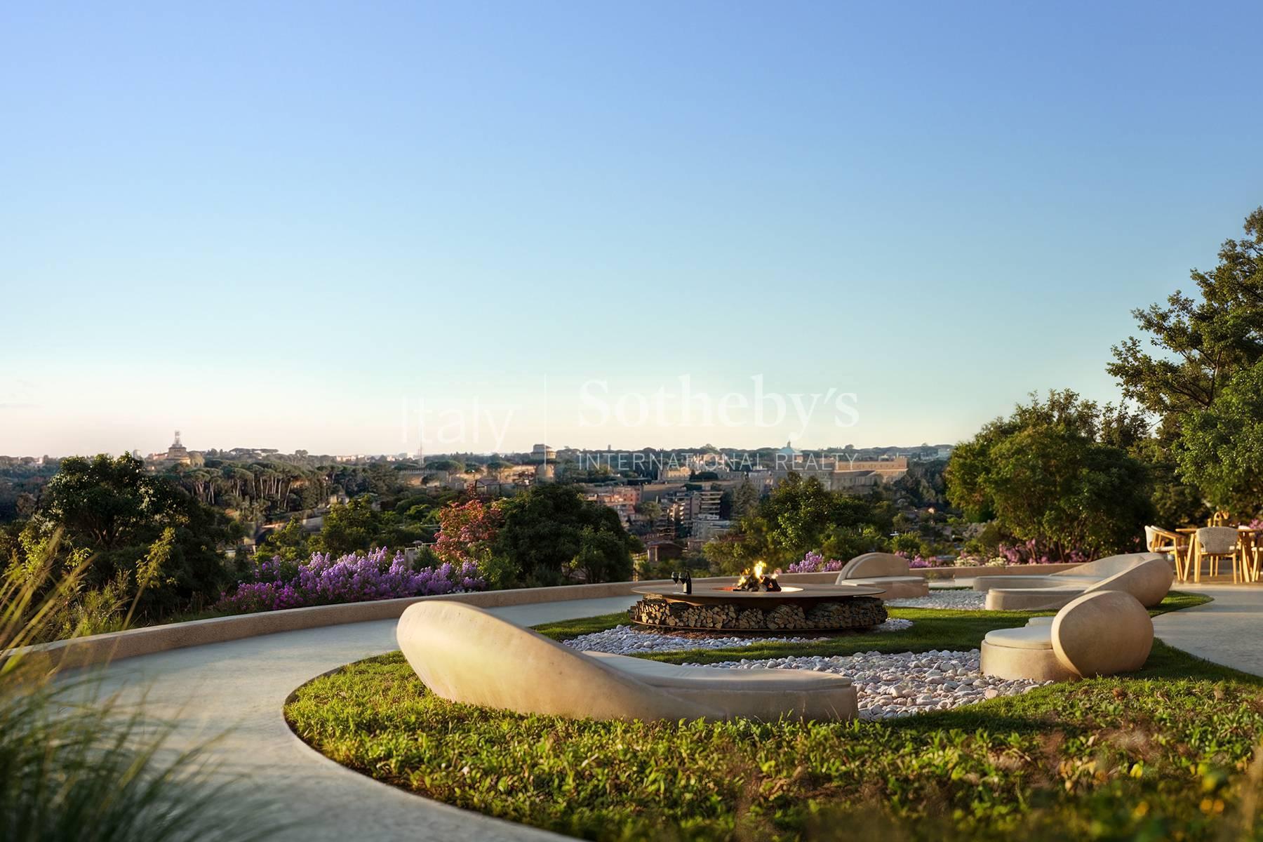 Terrazze Fedro - Attico panoramico su due livelli con viste dominanti su San Pietro, in vendita, Roma | Sotheby’s Realty Italy - 14