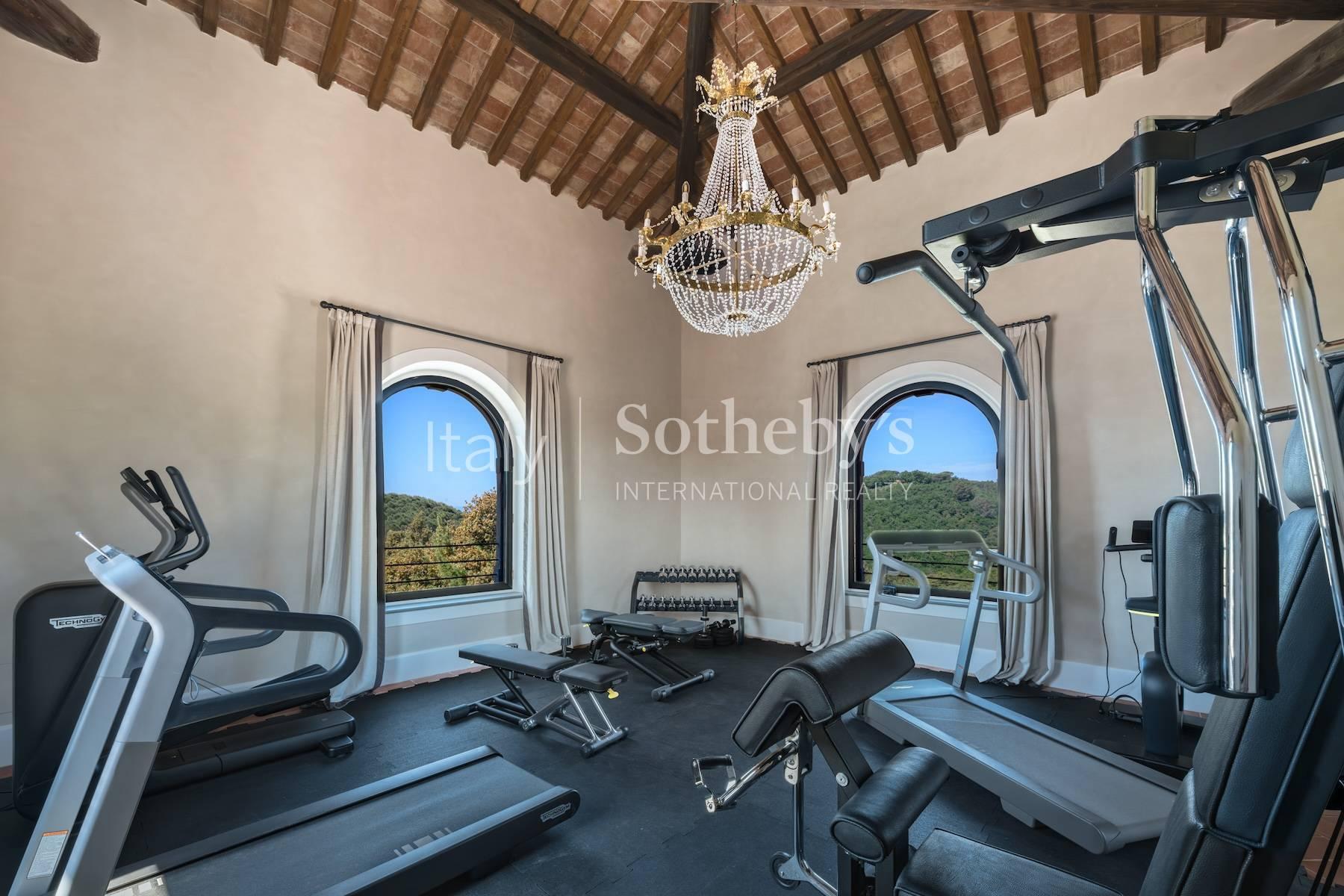 Villa Majestic nella terra del Chianti, in affitto, Capraia e Limite | Sotheby’s Realty Italy - 24