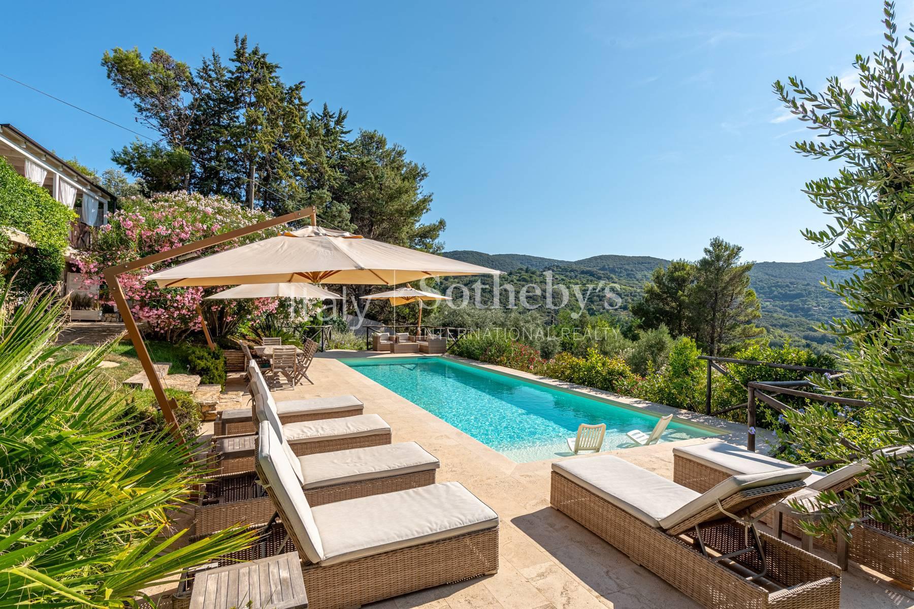 Villa in Argentario with swimming pool and panoramic view - 2