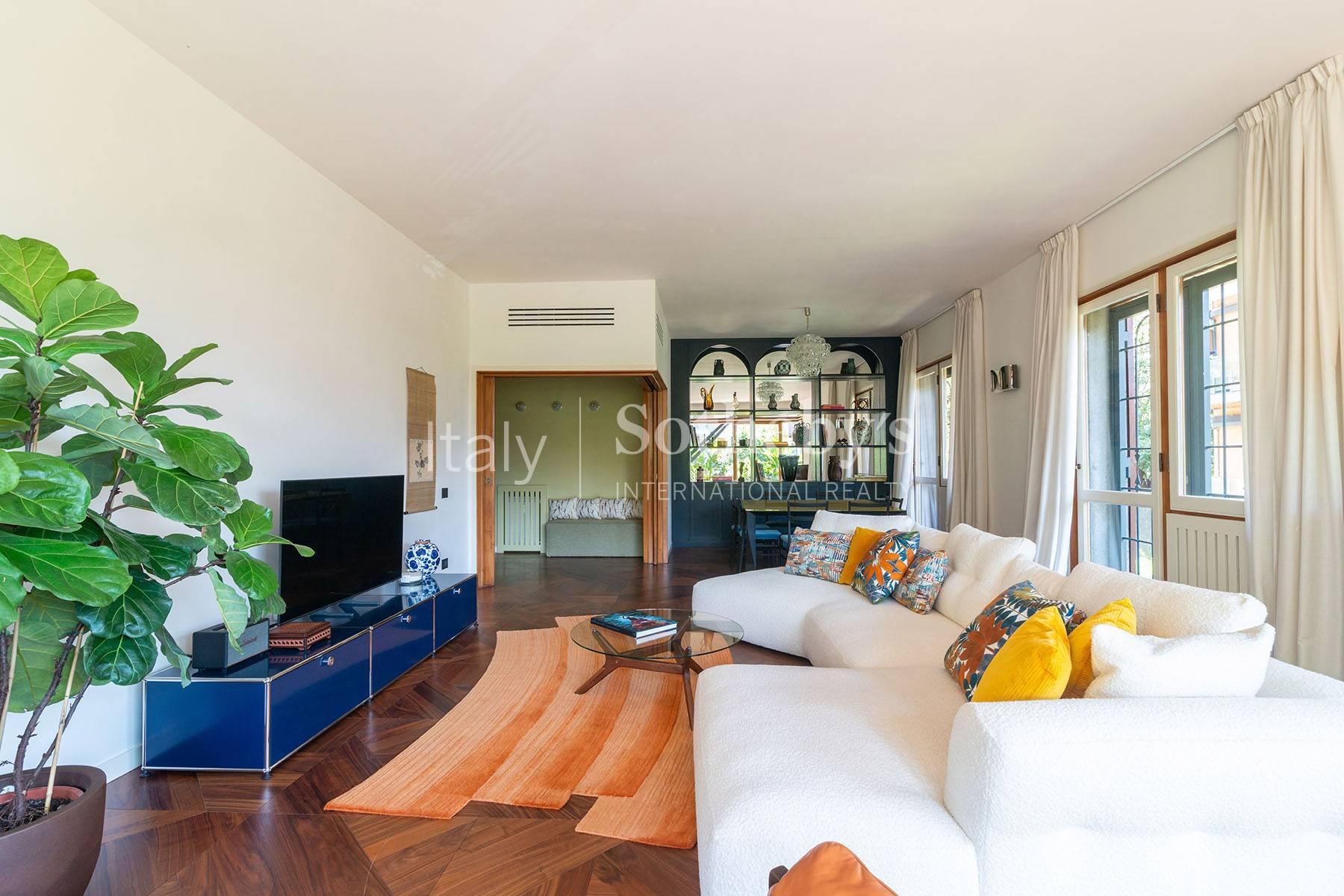 Rifinito appartamento nella famosa Via Piccolomini, in vendita, Roma | Sotheby’s Realty Italy - 4