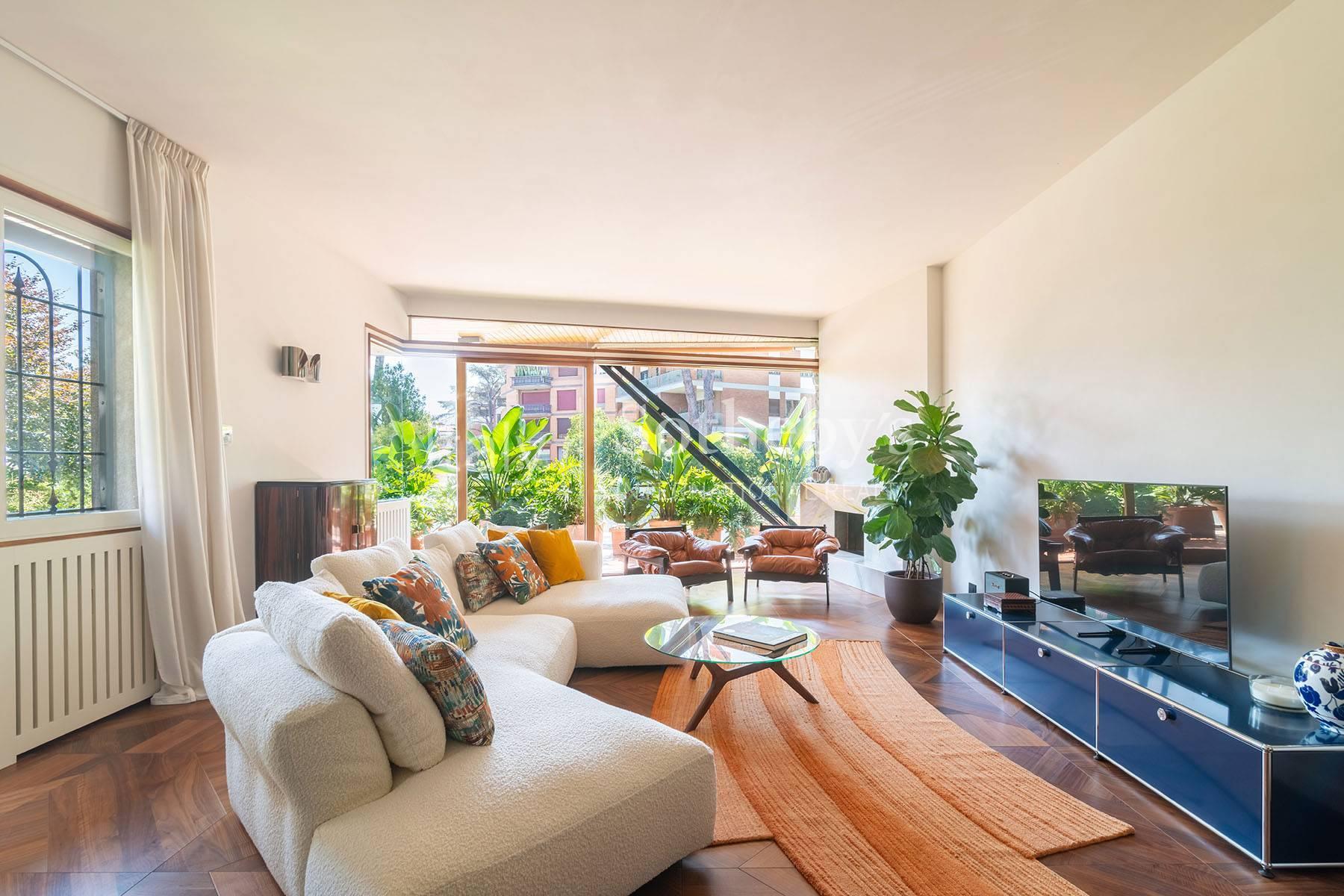 Rifinito appartamento nella famosa Via Piccolomini, in vendita, Roma | Sotheby’s Realty Italy - 3